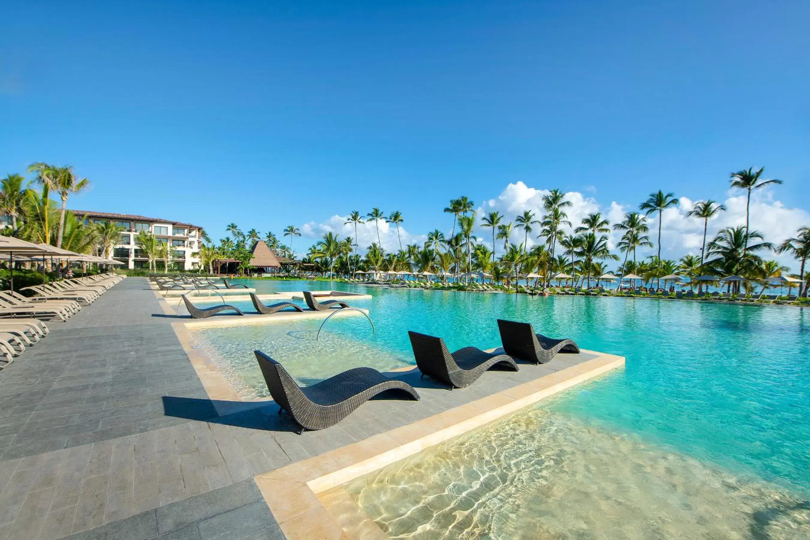 Swimming Pool in Adults Only Club at Lopesan Costa Bávaro Resort