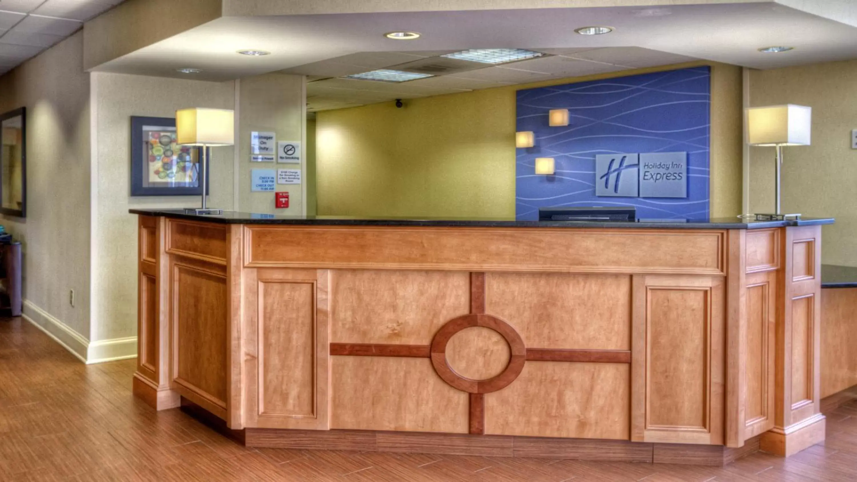 Property building, Lobby/Reception in Holiday Inn Express Greenville, an IHG Hotel