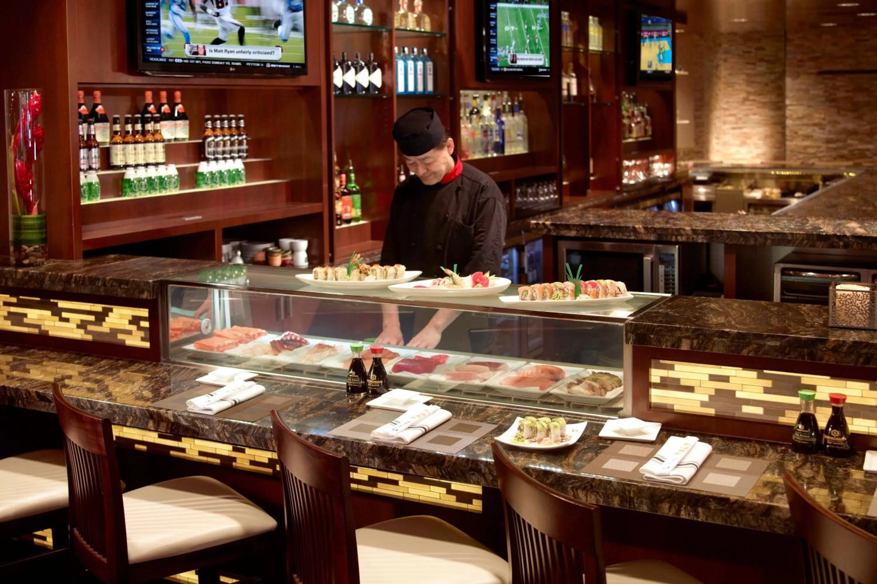 Lounge or bar in Atlanta Airport Marriott