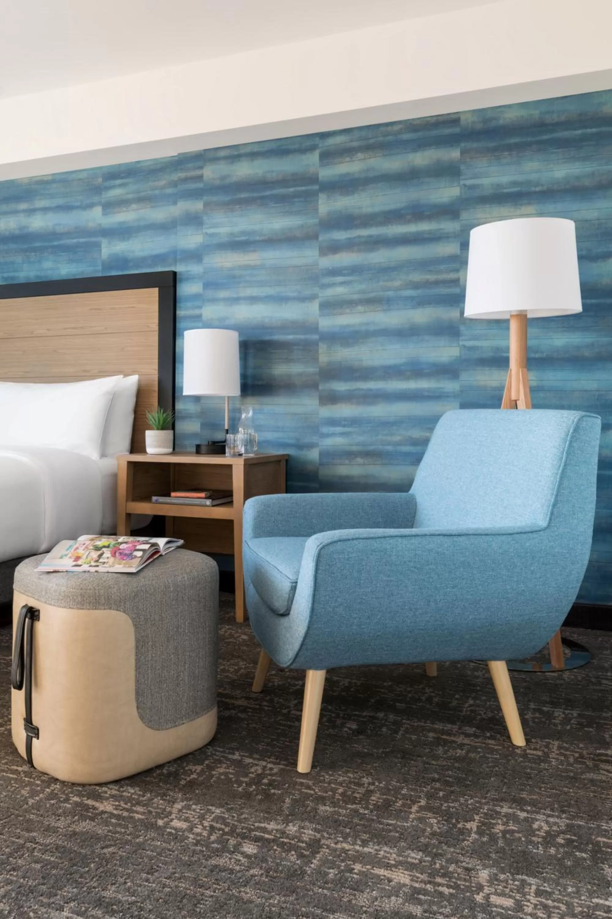 Seating area in Hotel Caza