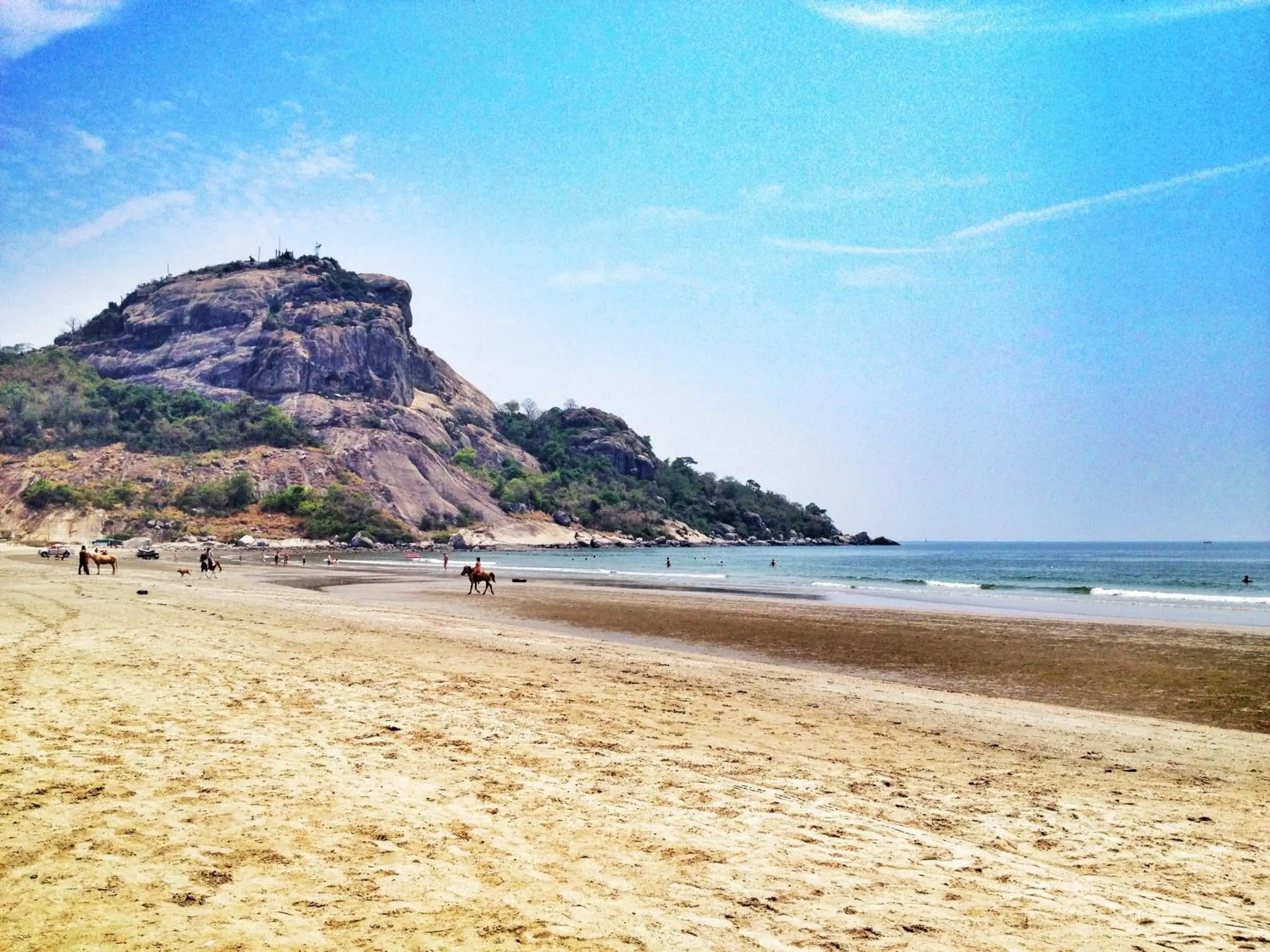 Beach in Zea Za Bungalow