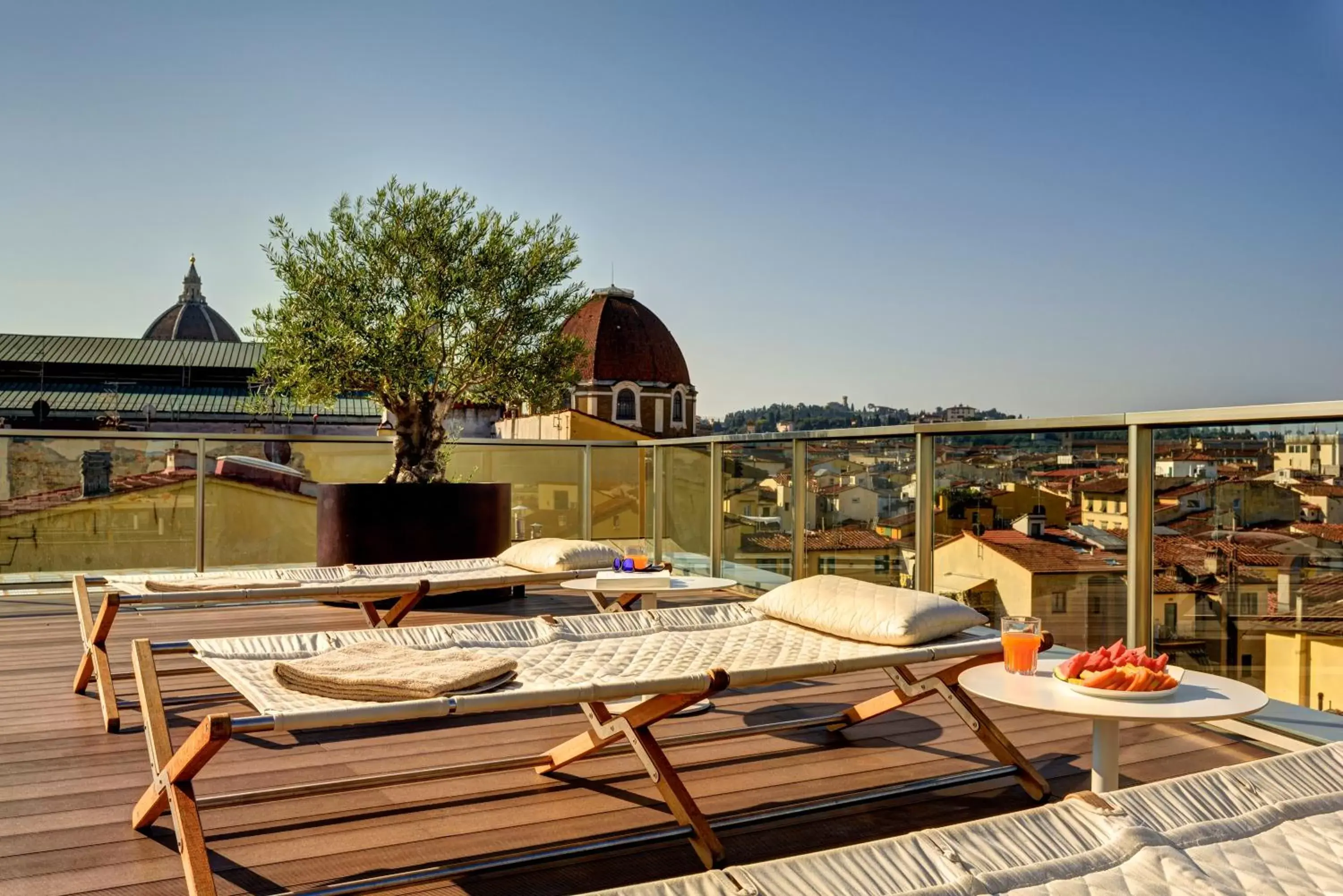 City view in Hotel Glance In Florence