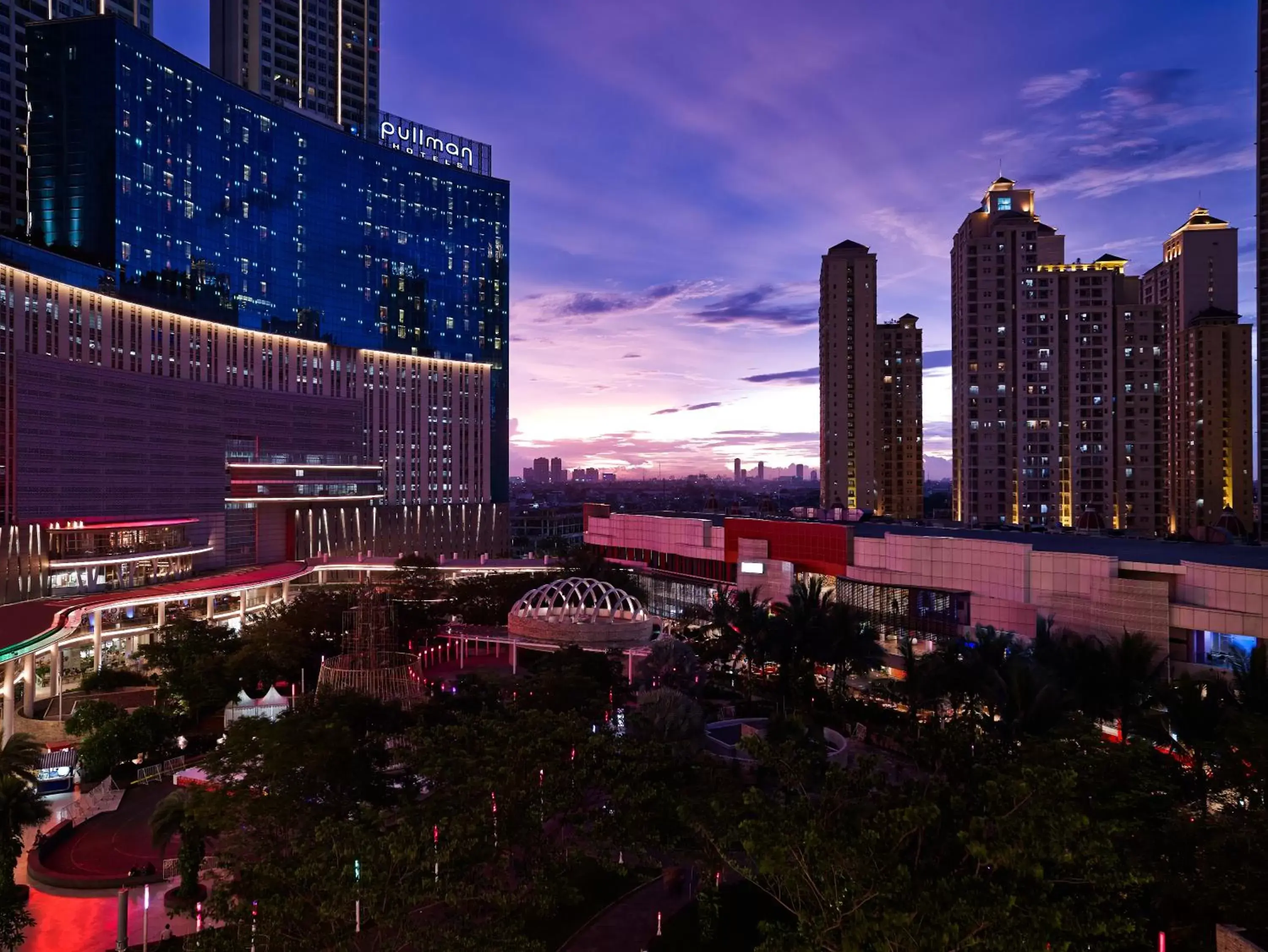 Facade/entrance in Pullman Jakarta Central Park Hotel