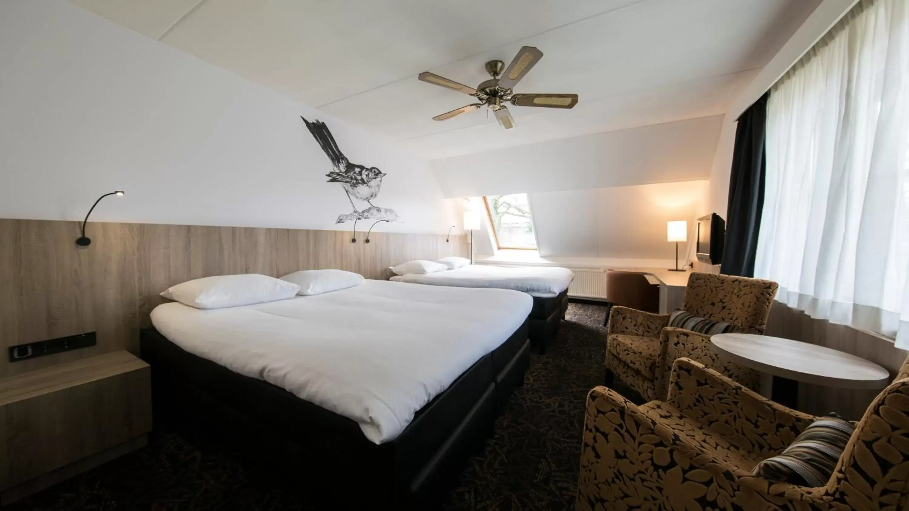 Bedroom, Bed in Fletcher Hotel-Restaurant De Broeierd-Enschede Bedroom, Bed in Fletcher Hotel-Restaurant De Broeierd-Enschede