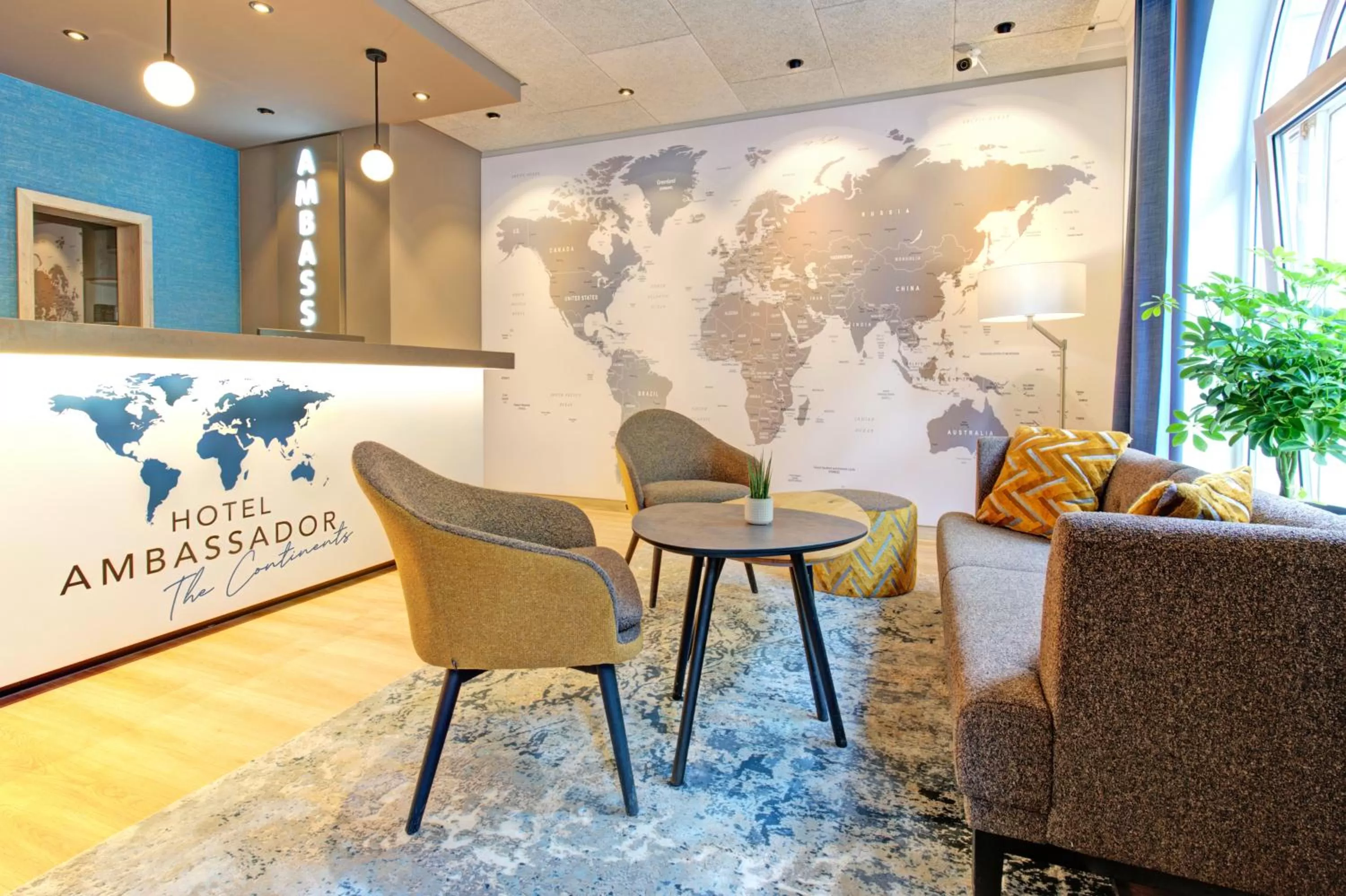 Lobby or reception in Ambassador TheContinents
