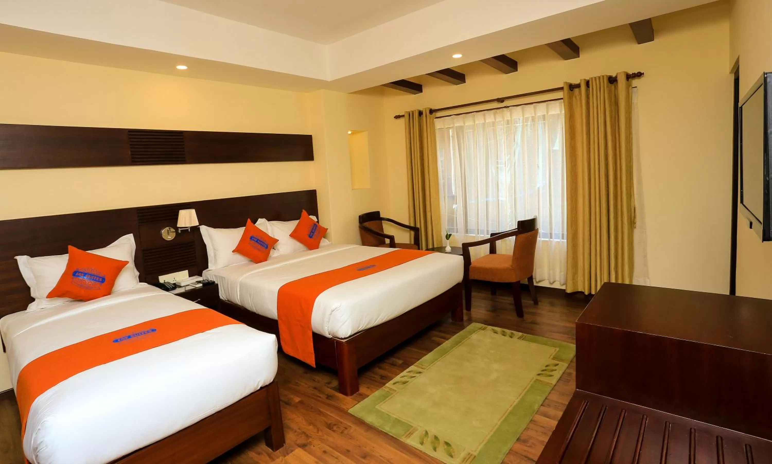 Photo of the whole room, Bed in Hotel Jay Suites