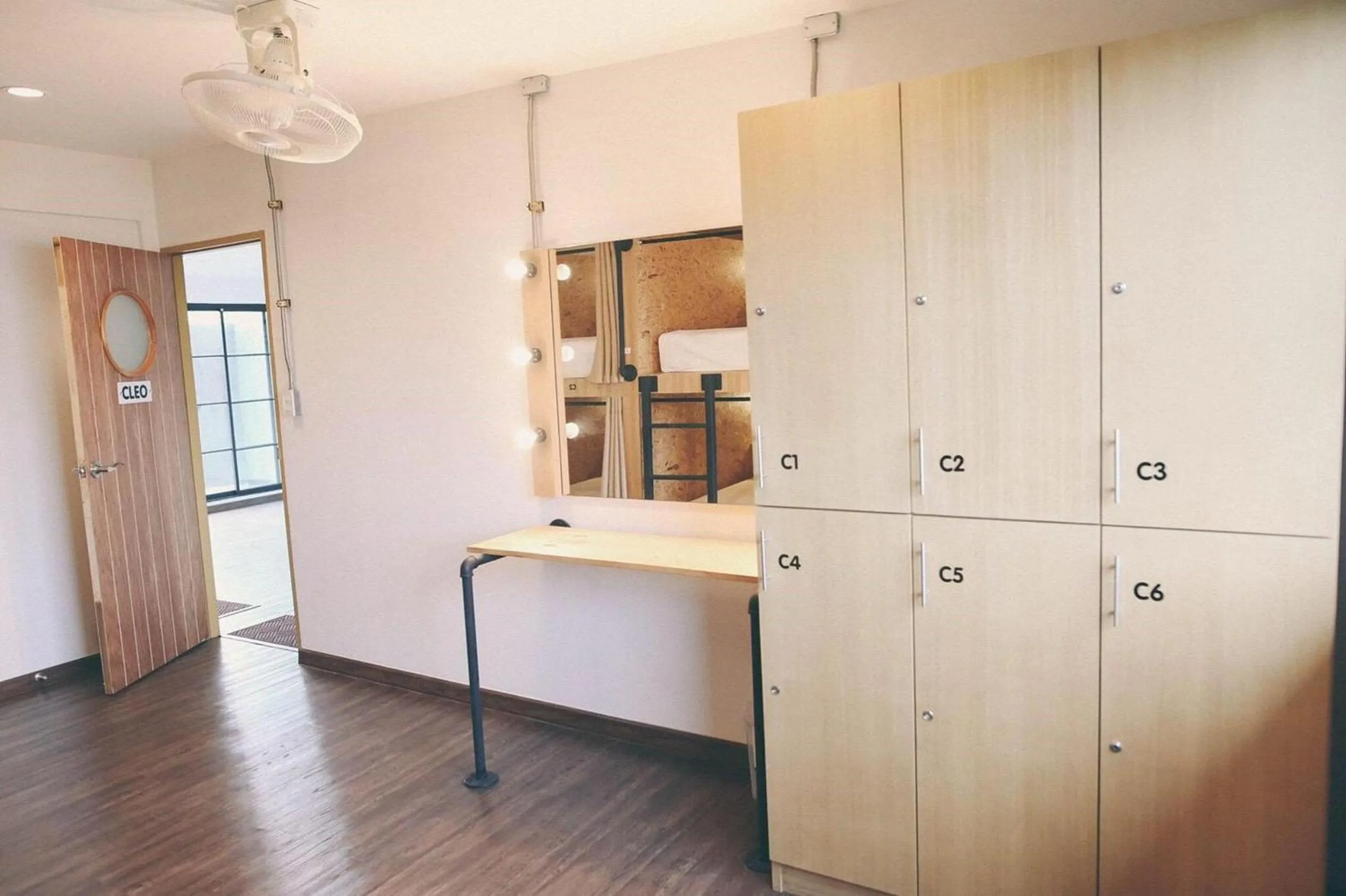 bunk bed in Vestique hostel