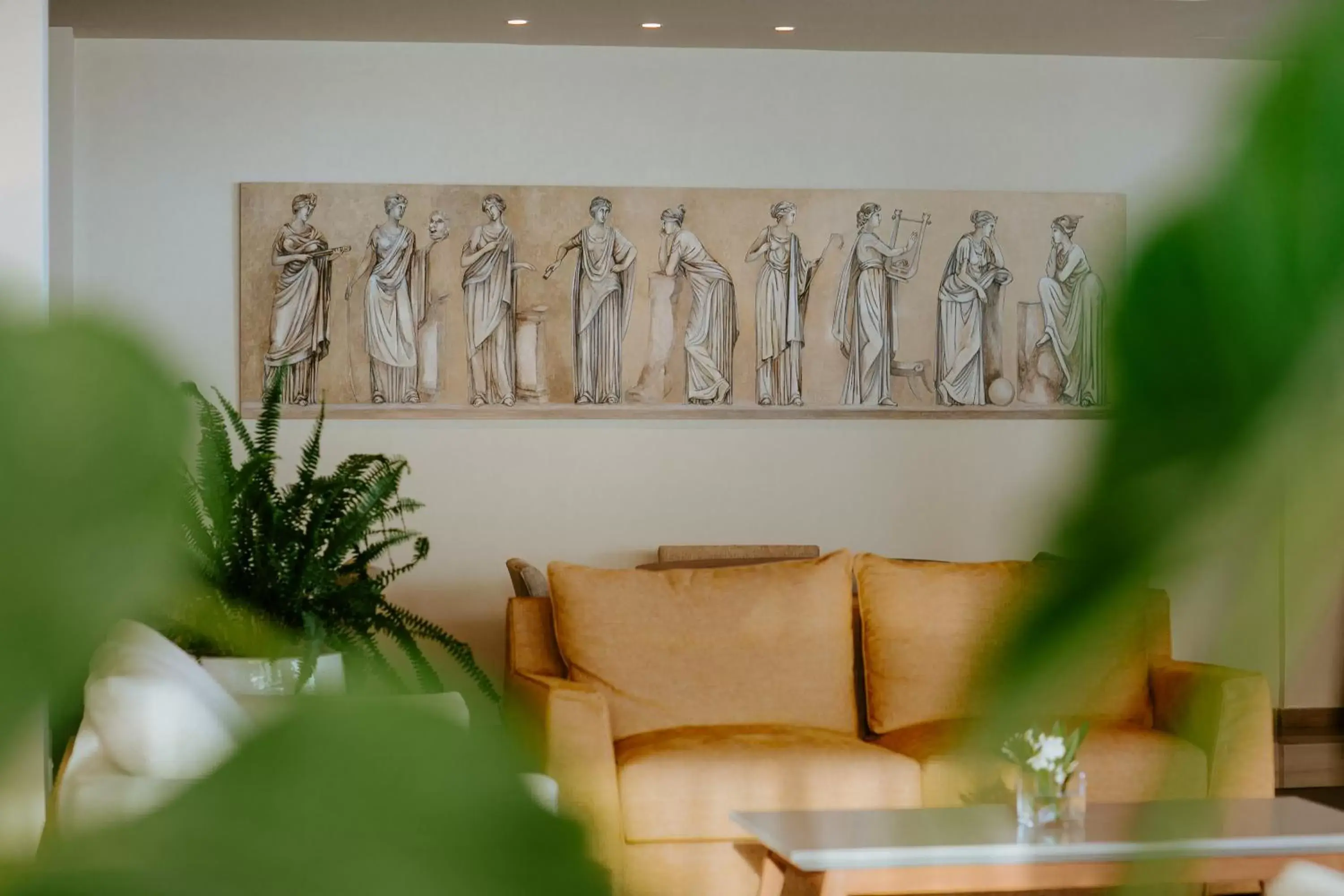 Library, Seating Area in Alion Beach Hotel