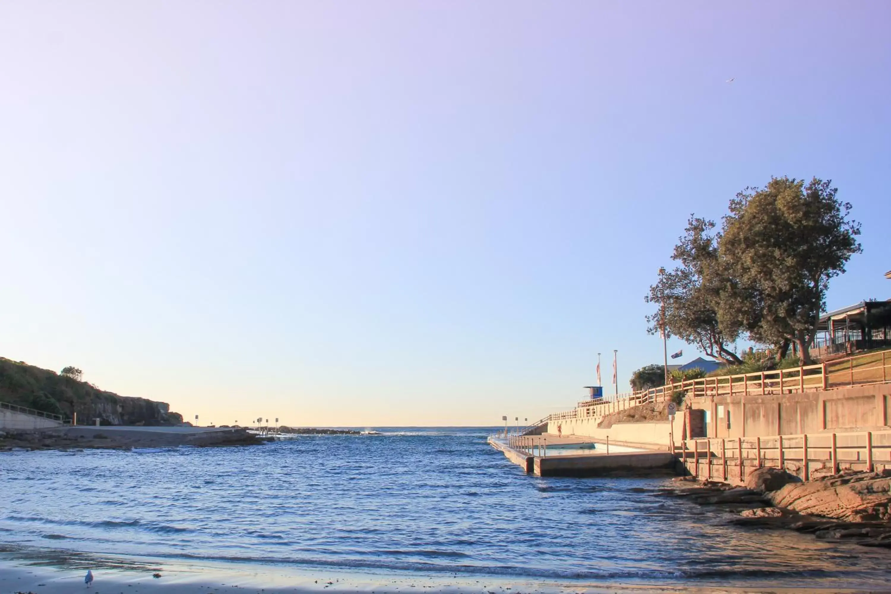 Beach in The Clovelly Hotel