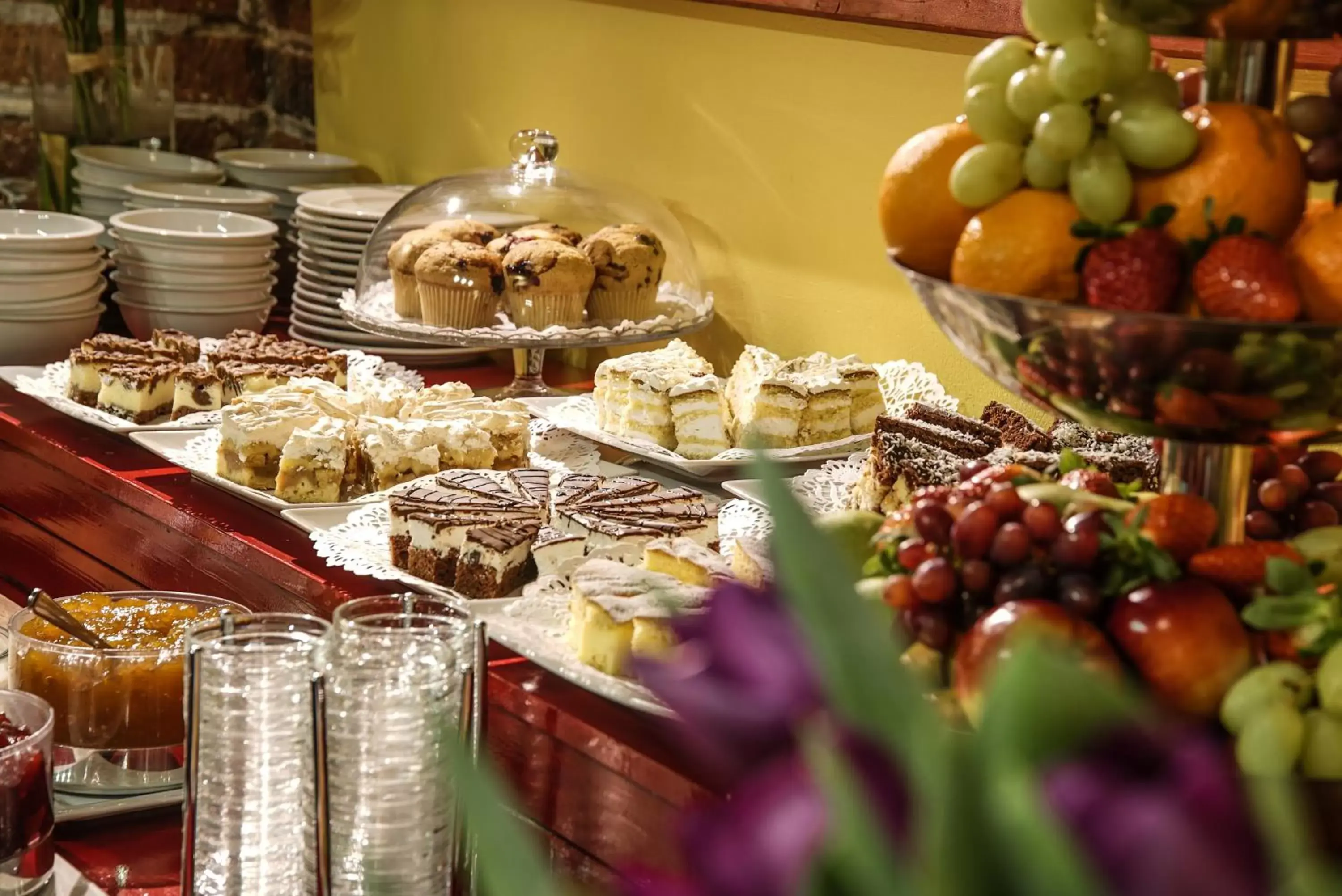 Buffet breakfast, Food in Hotel Assenzio Prague