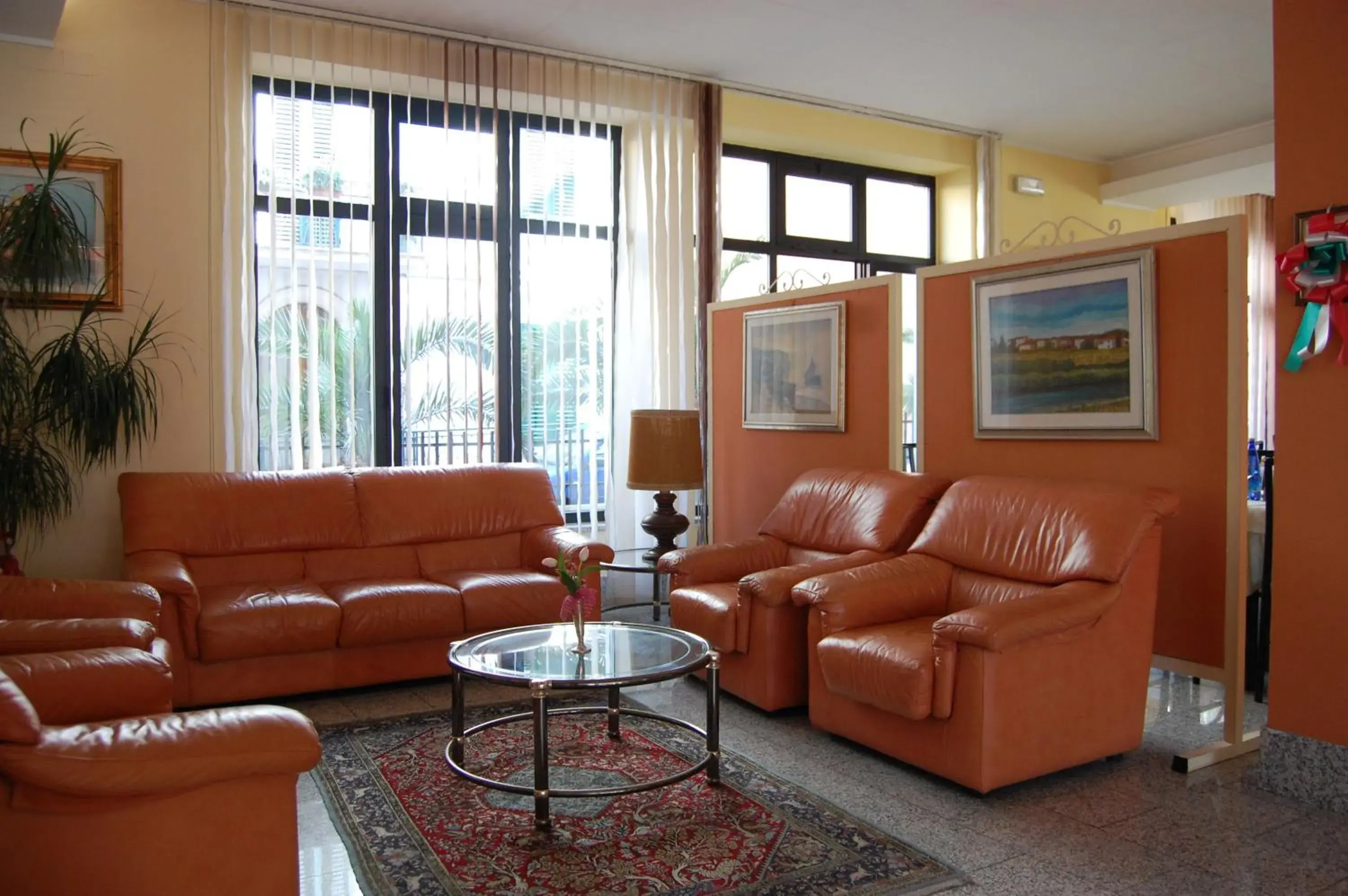 Communal lounge/ TV room, Seating Area in Hotel La Querceta