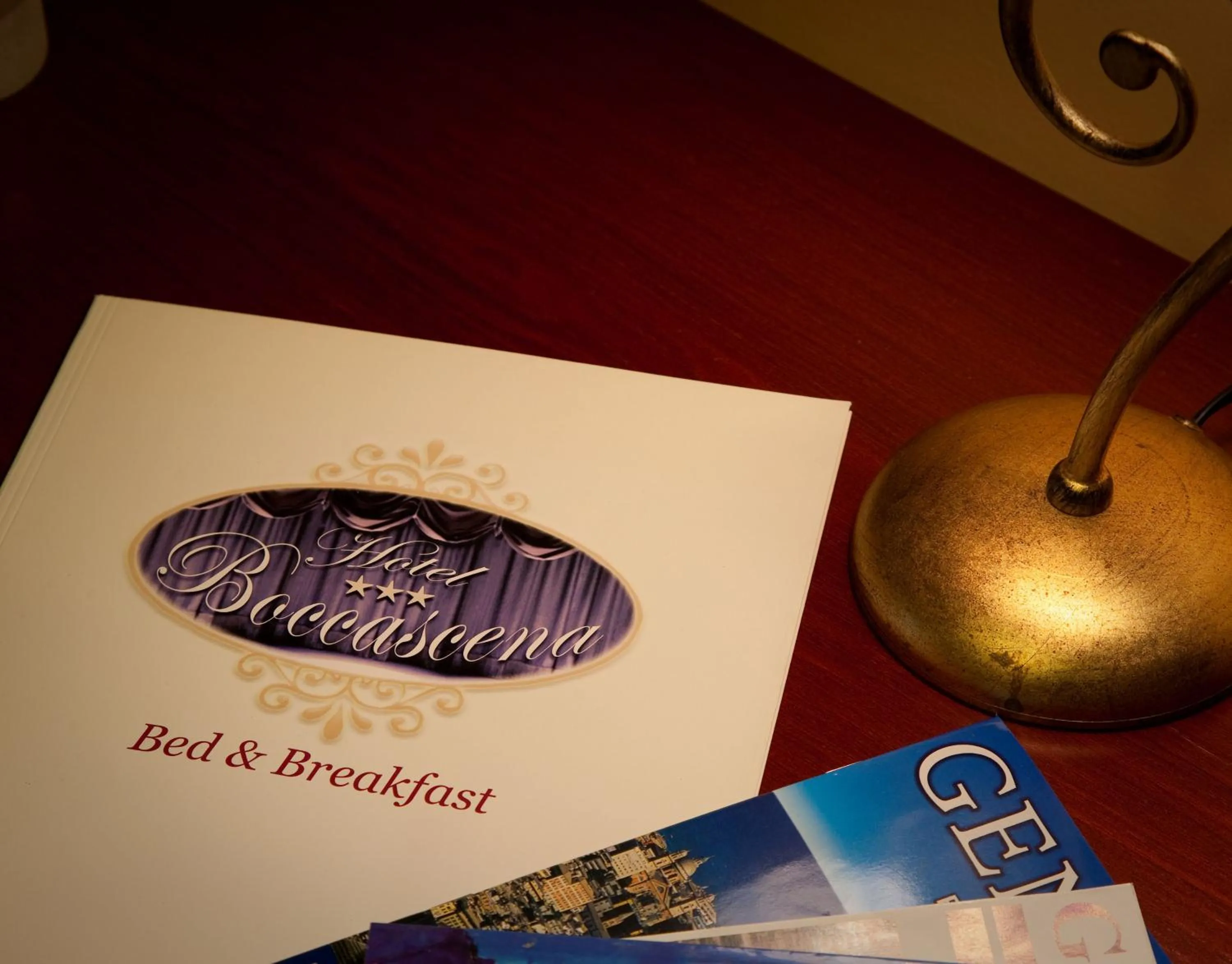 Decorative detail in Hotel Boccascena