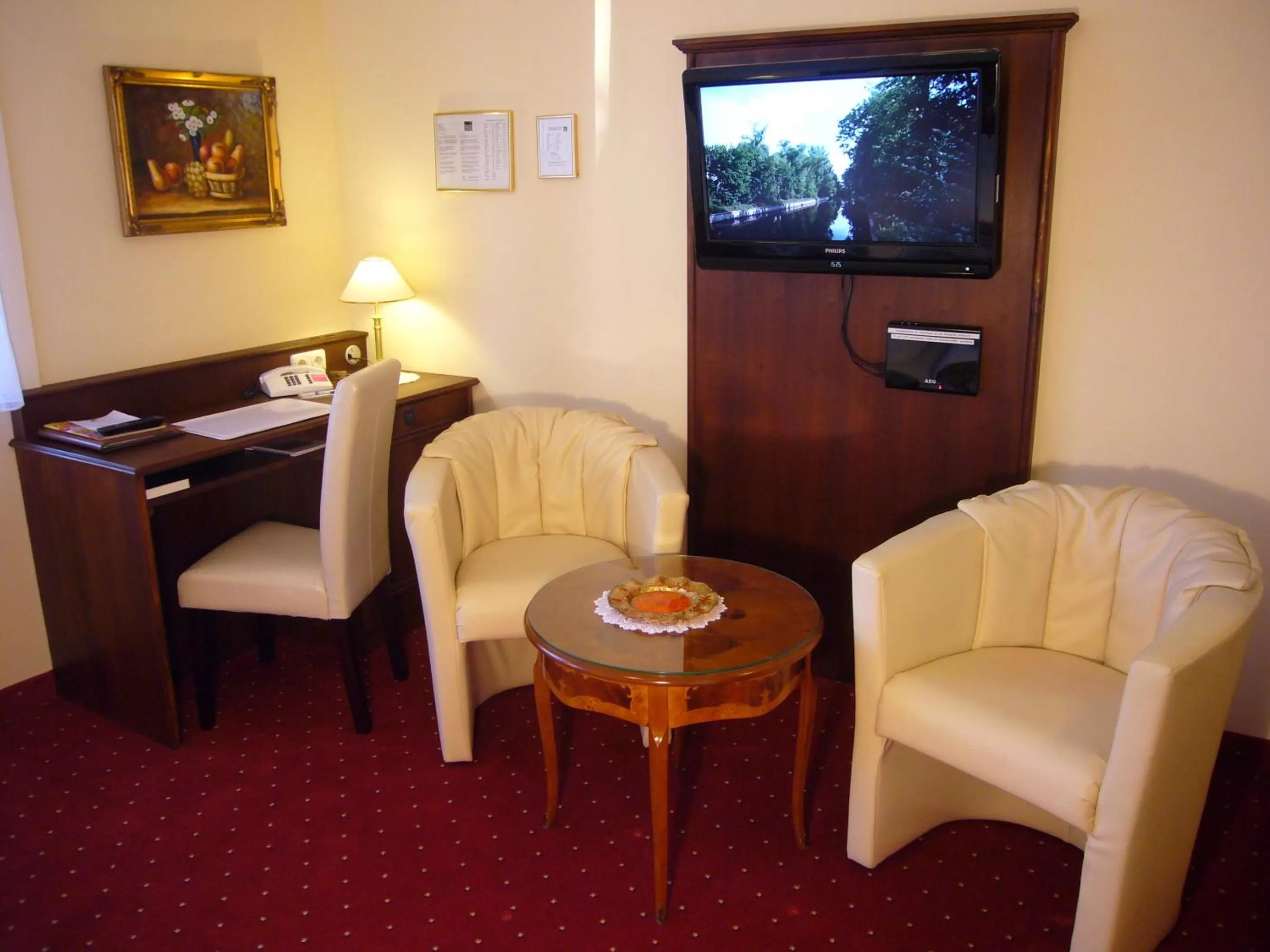 TV and multimedia in Klassik Hotel am Tor