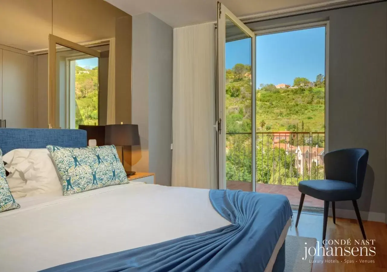 View (from property/room), Bed in Pure Monchique Hotel - Villa Termal Spa Resort - by Unlock Hotels View (from property/room), Bed in Pure Monchique Hotel - Villa Termal Spa Resort - by Unlock Hotels