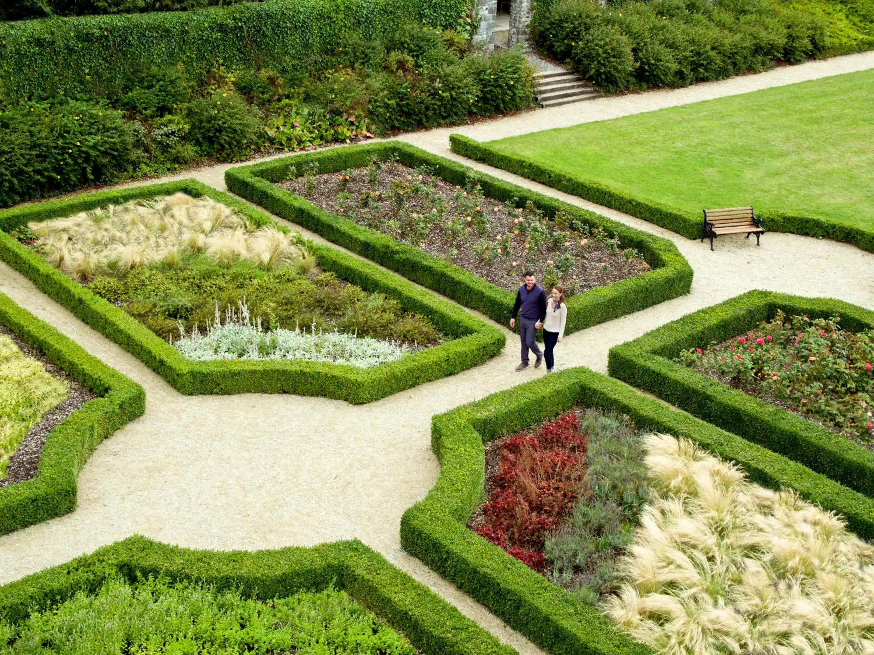 Garden, Bird's-eye View in Lyrath Estate