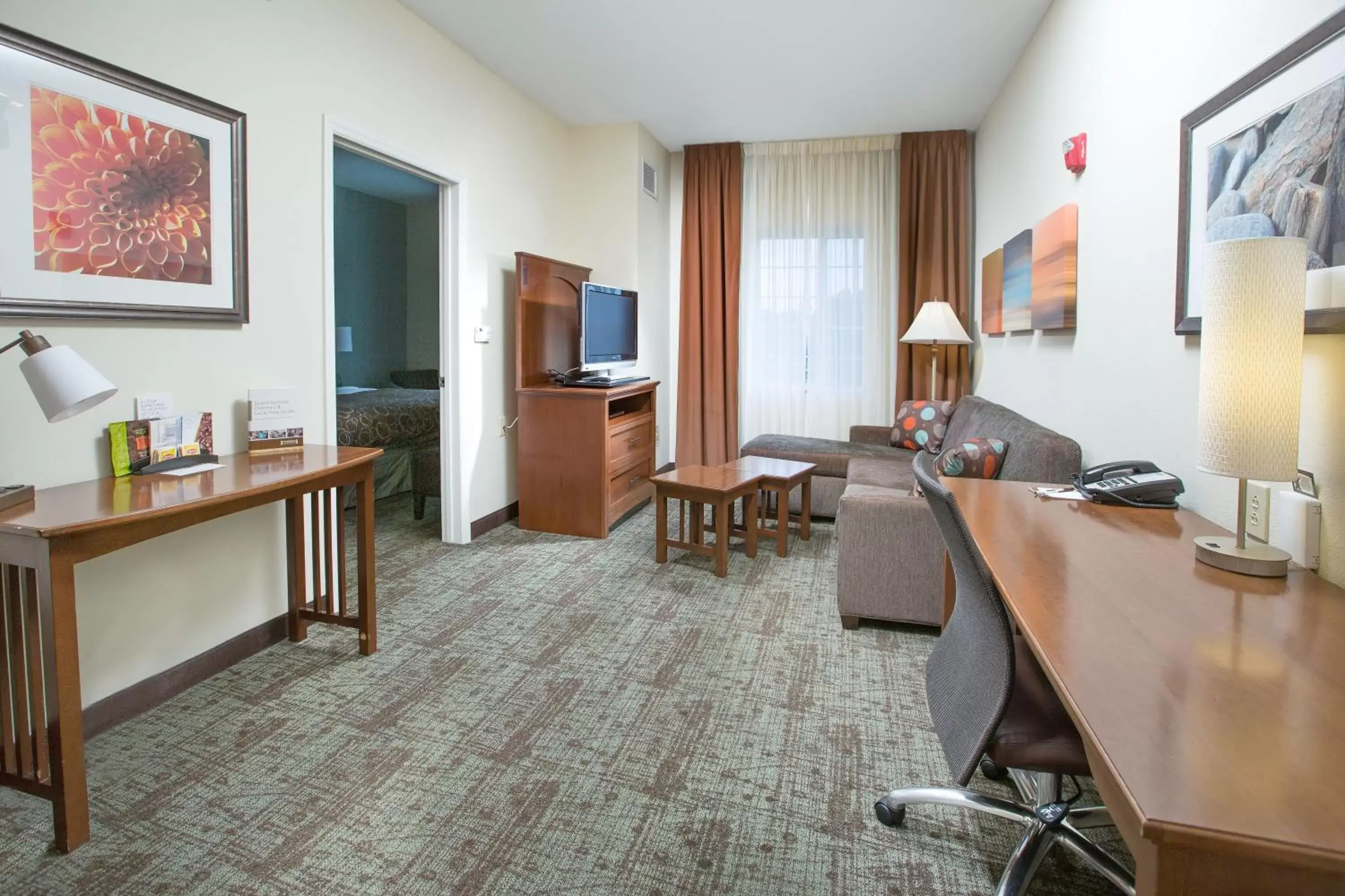 Photo of the whole room, TV/Entertainment Center in Staybridge Suites Augusta, an IHG Hotel