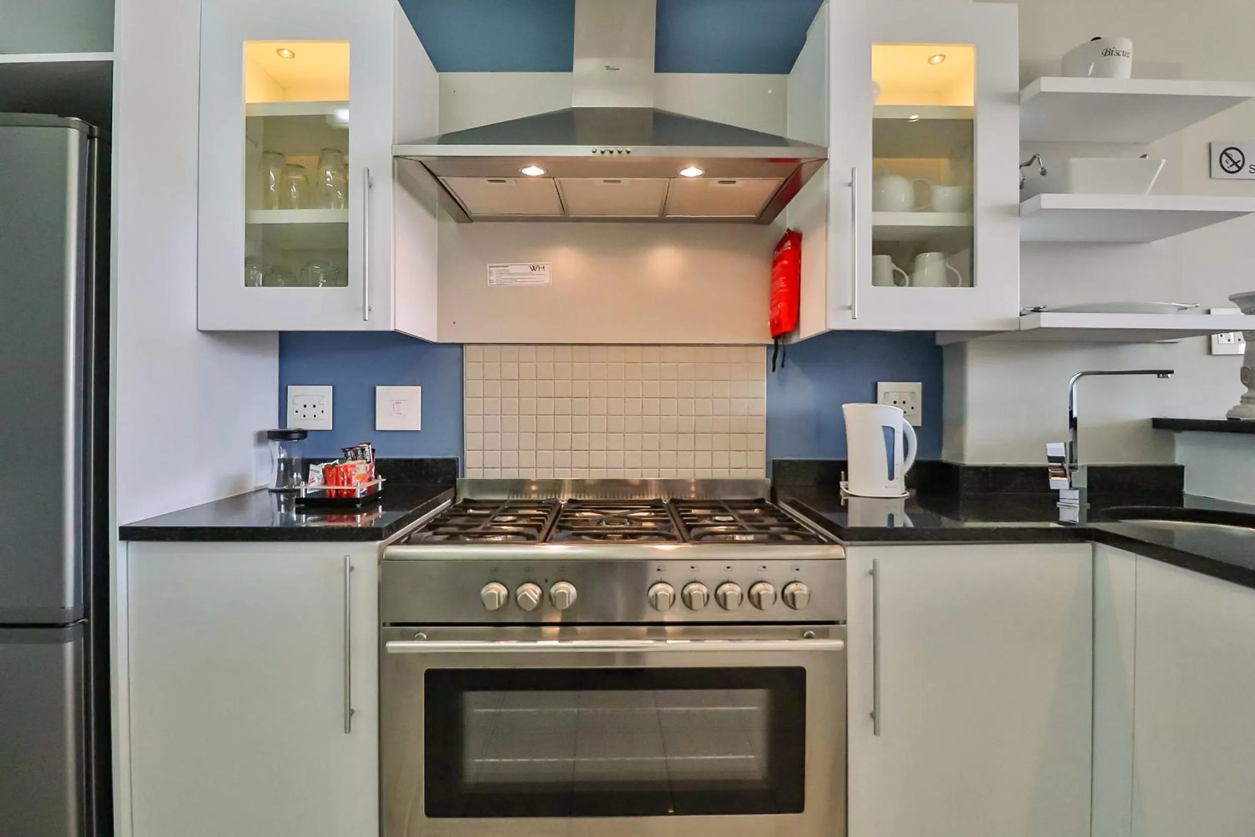 Kitchen or kitchenette in Whale Coast All-Suite-Hotel - DCC Hotel Group