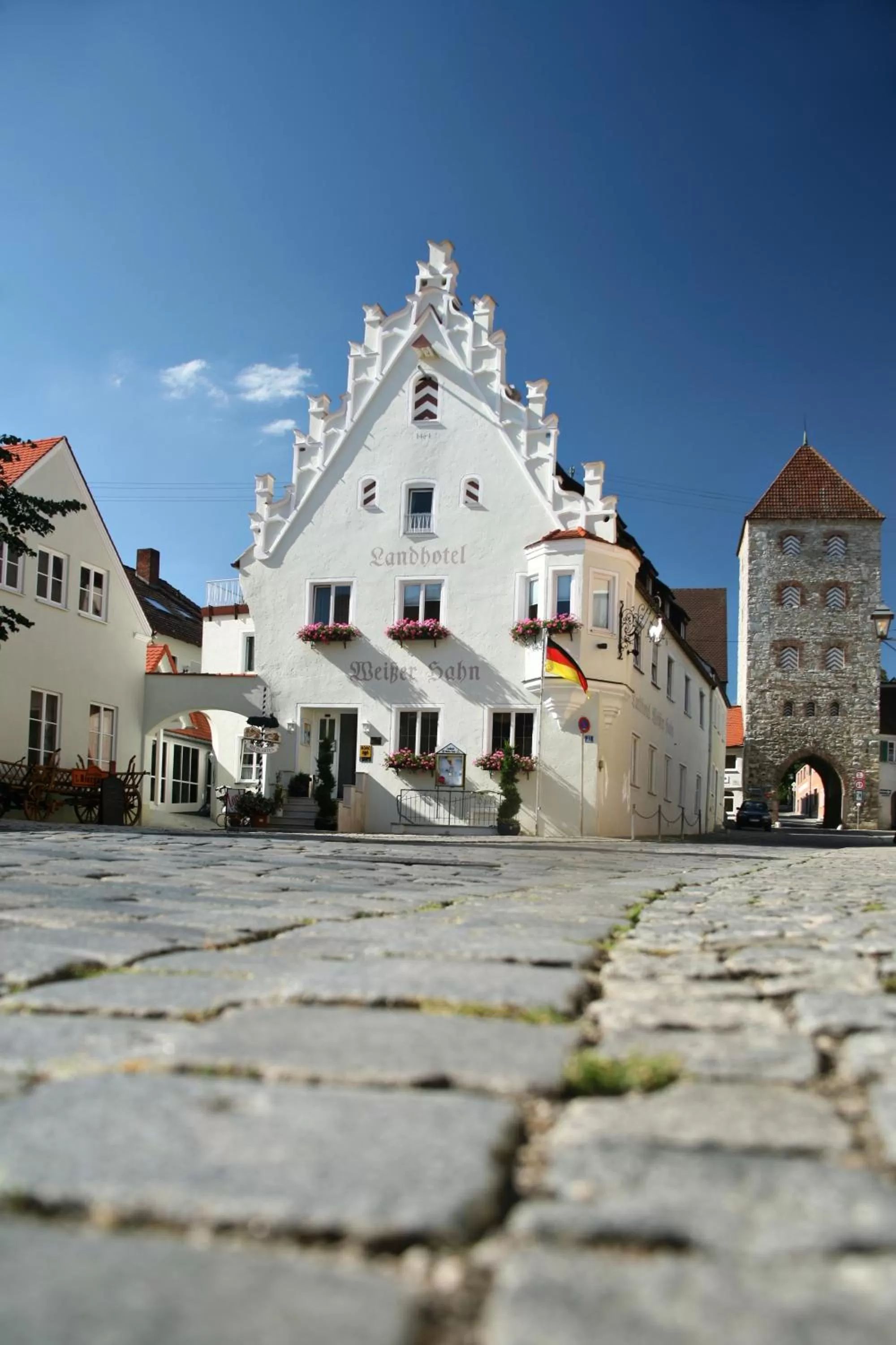 Property building in Landhotel Weißer Hahn