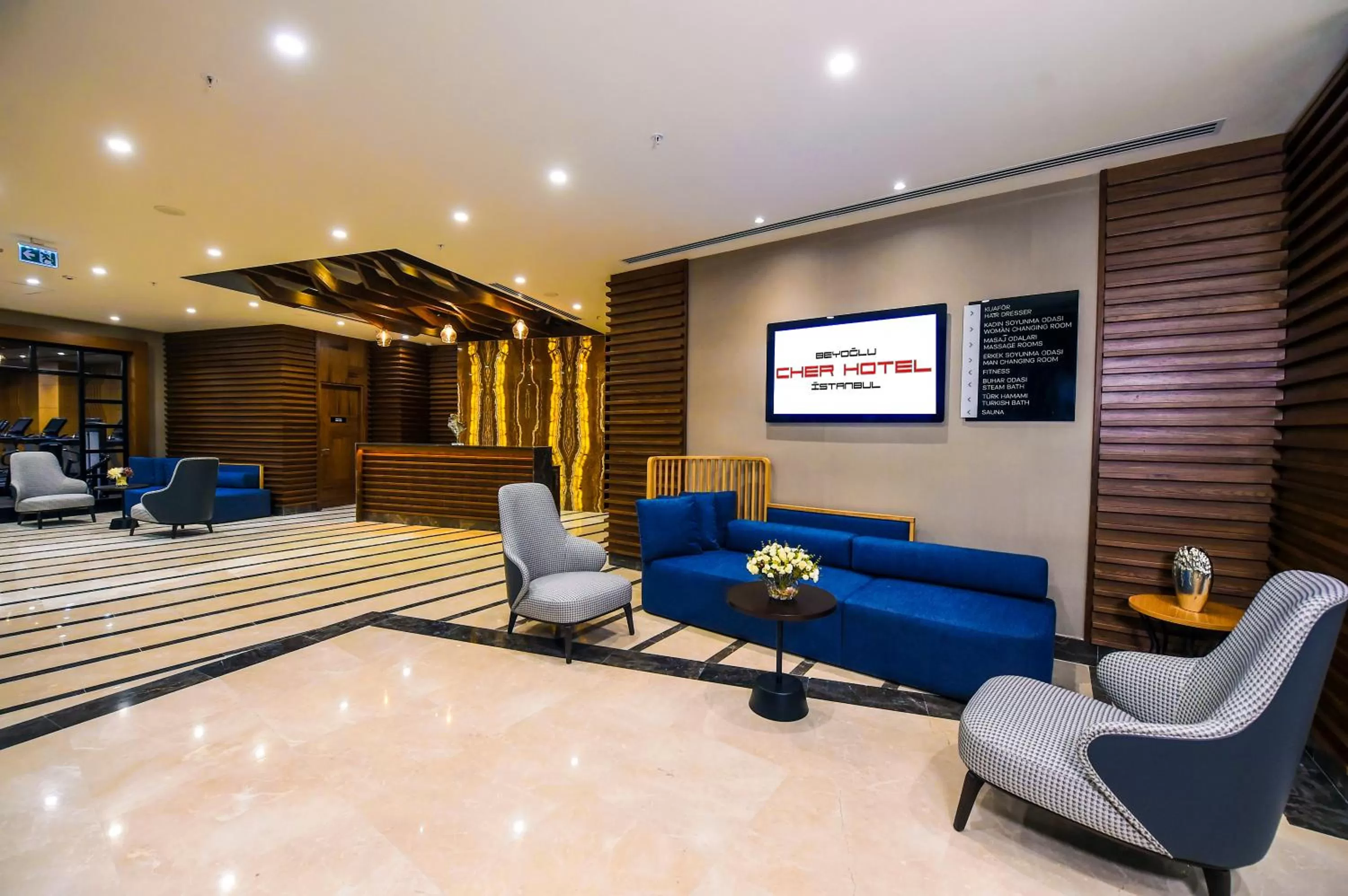 Spa and wellness centre/facilities, Lobby/Reception in CHER HOTEL&SPA İstanbul Beyoğlu