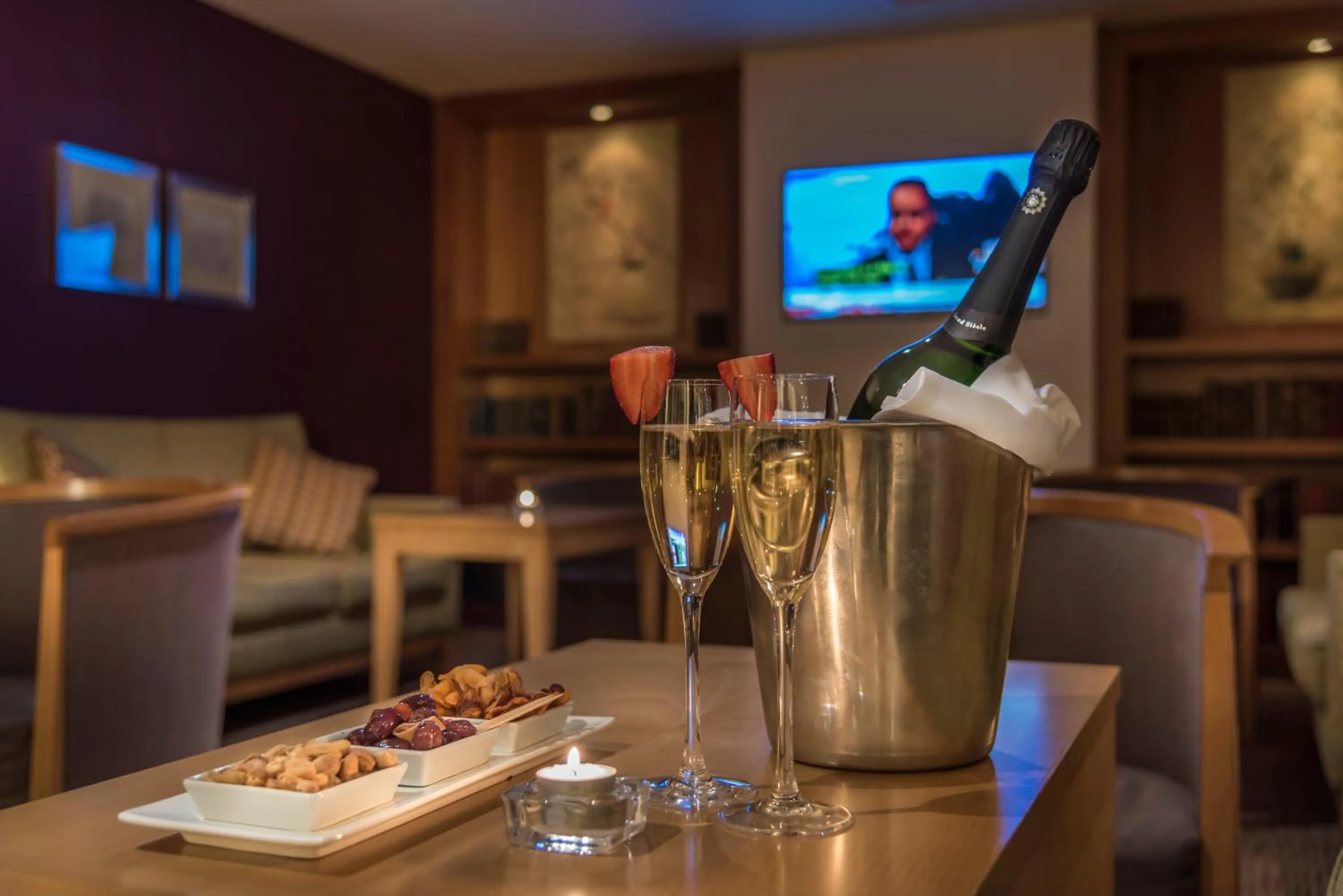 Food close-up in Corus Hyde Park Hotel