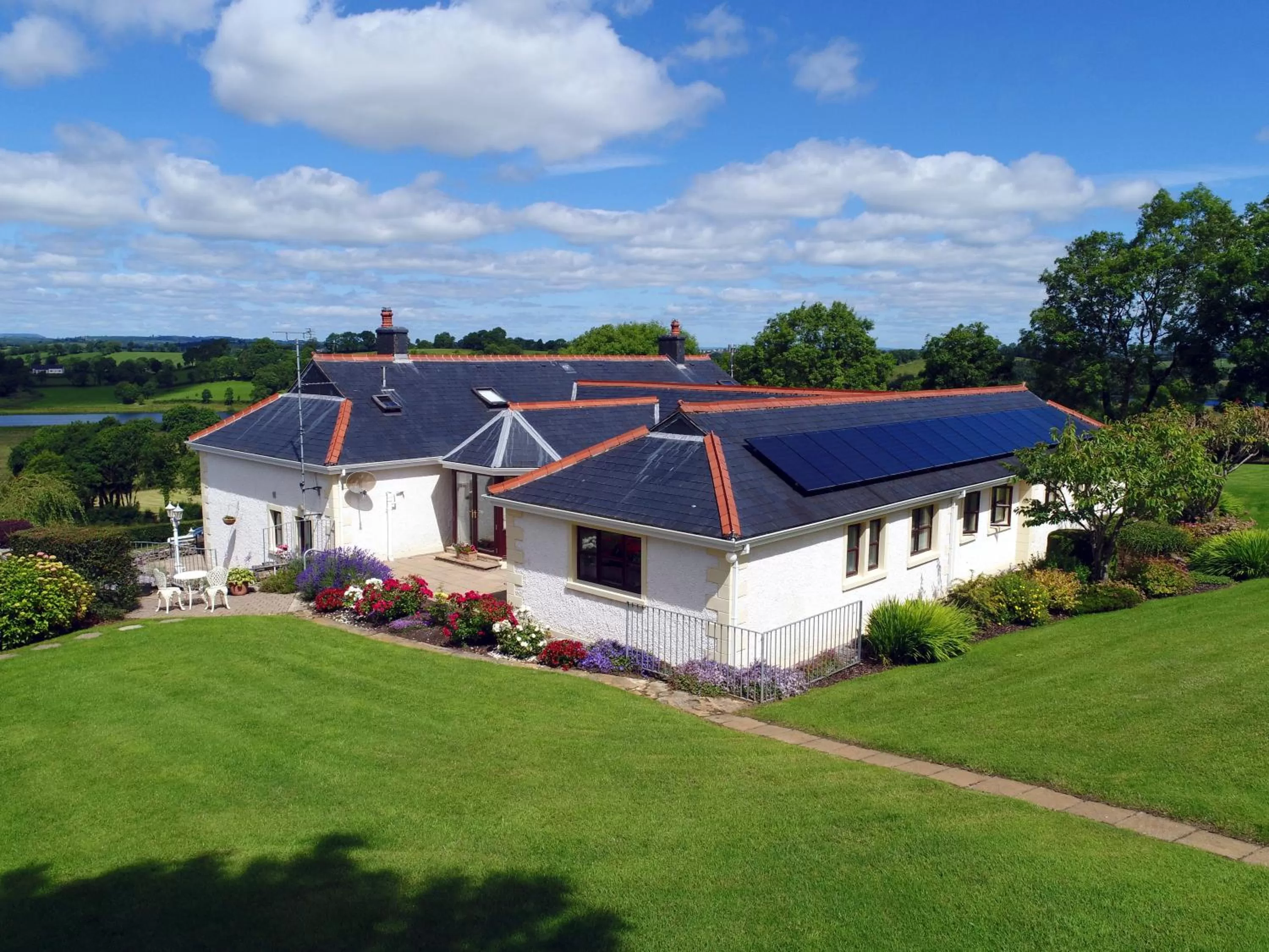 Garden view in Willowbank House