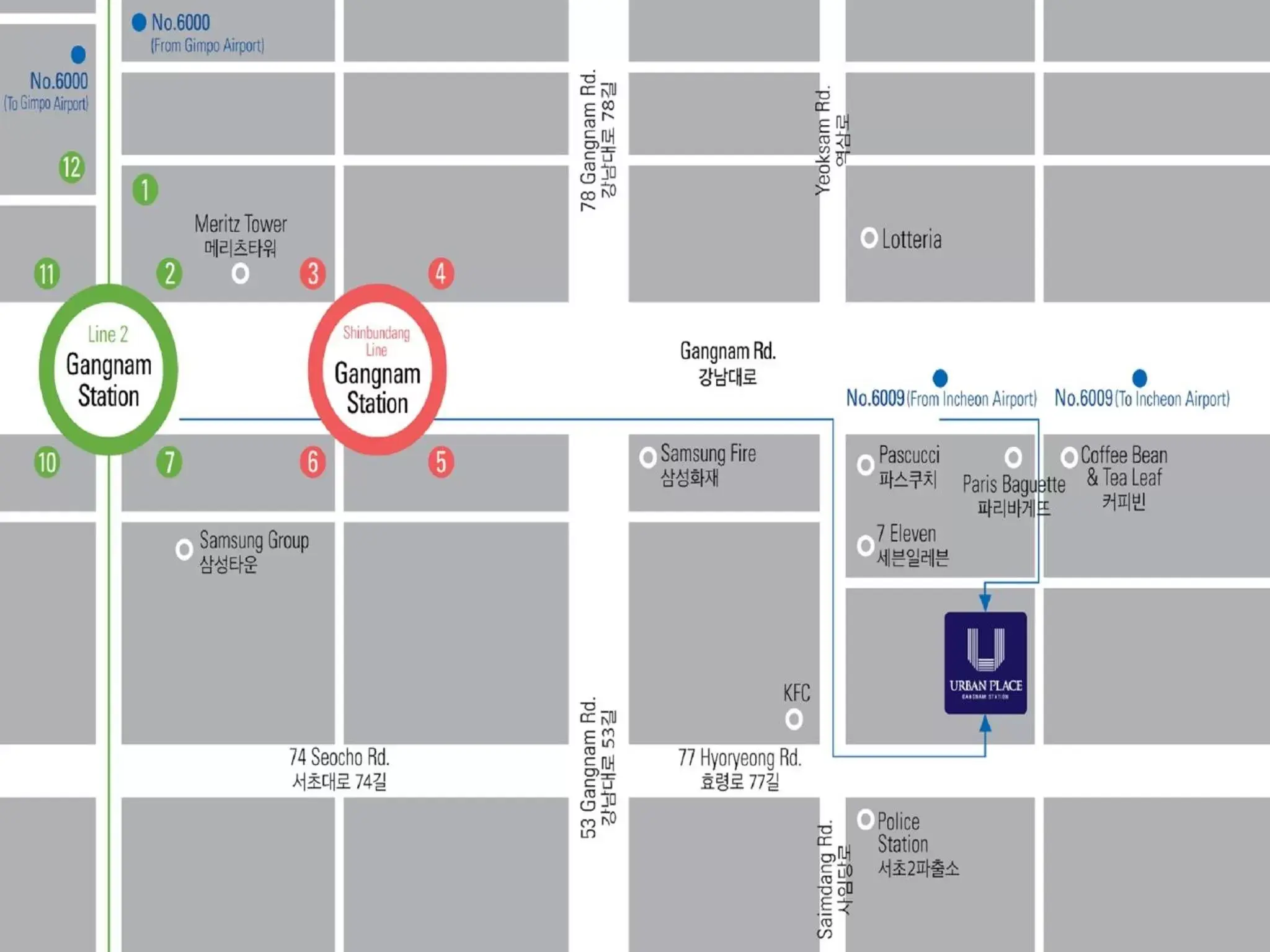 Other, Floor Plan in Urban Place Gangnam