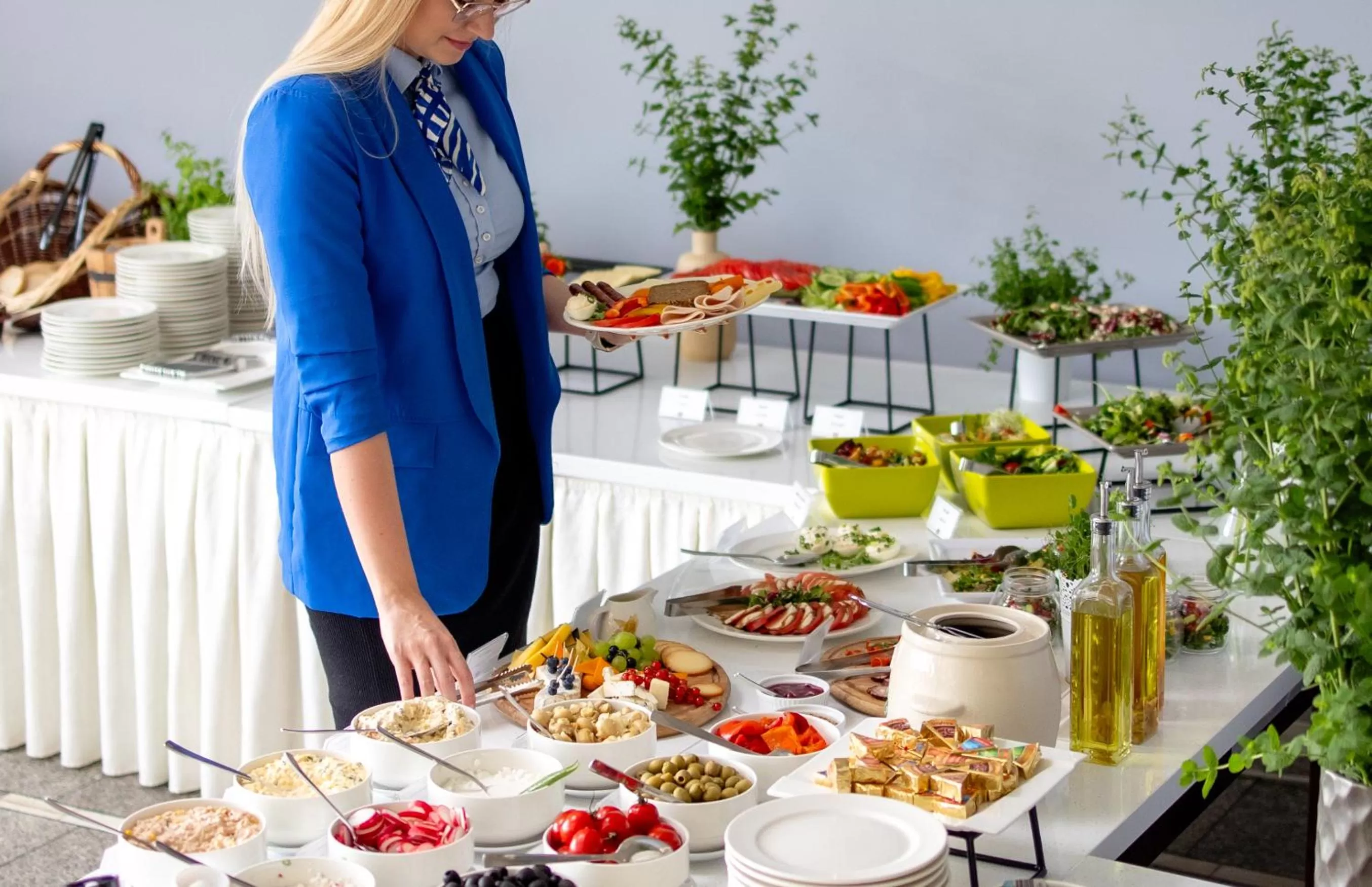Breakfast in Hotel Śląsk