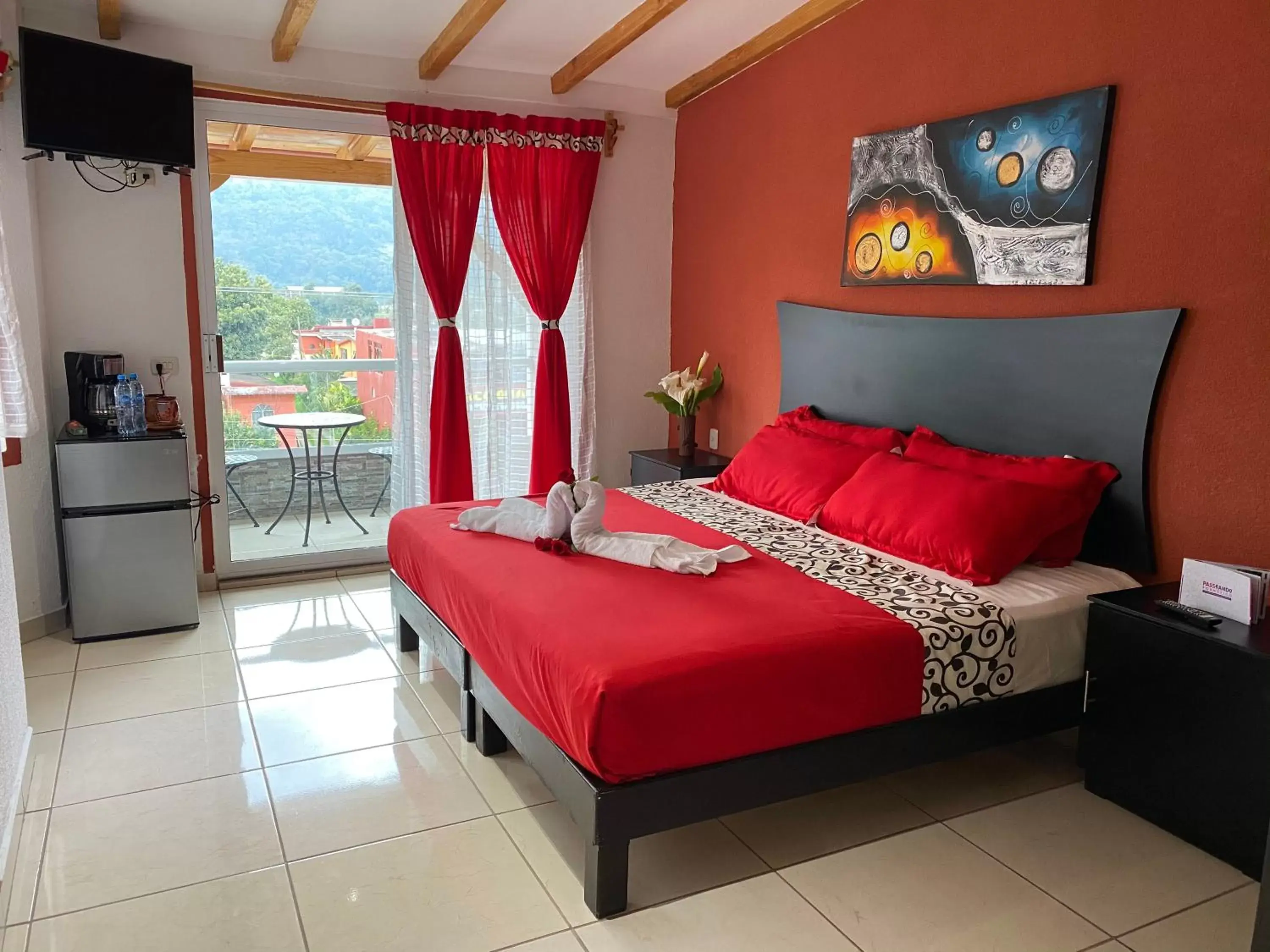 Bedroom, Bed in Hotel & Suites Cerro Roj0