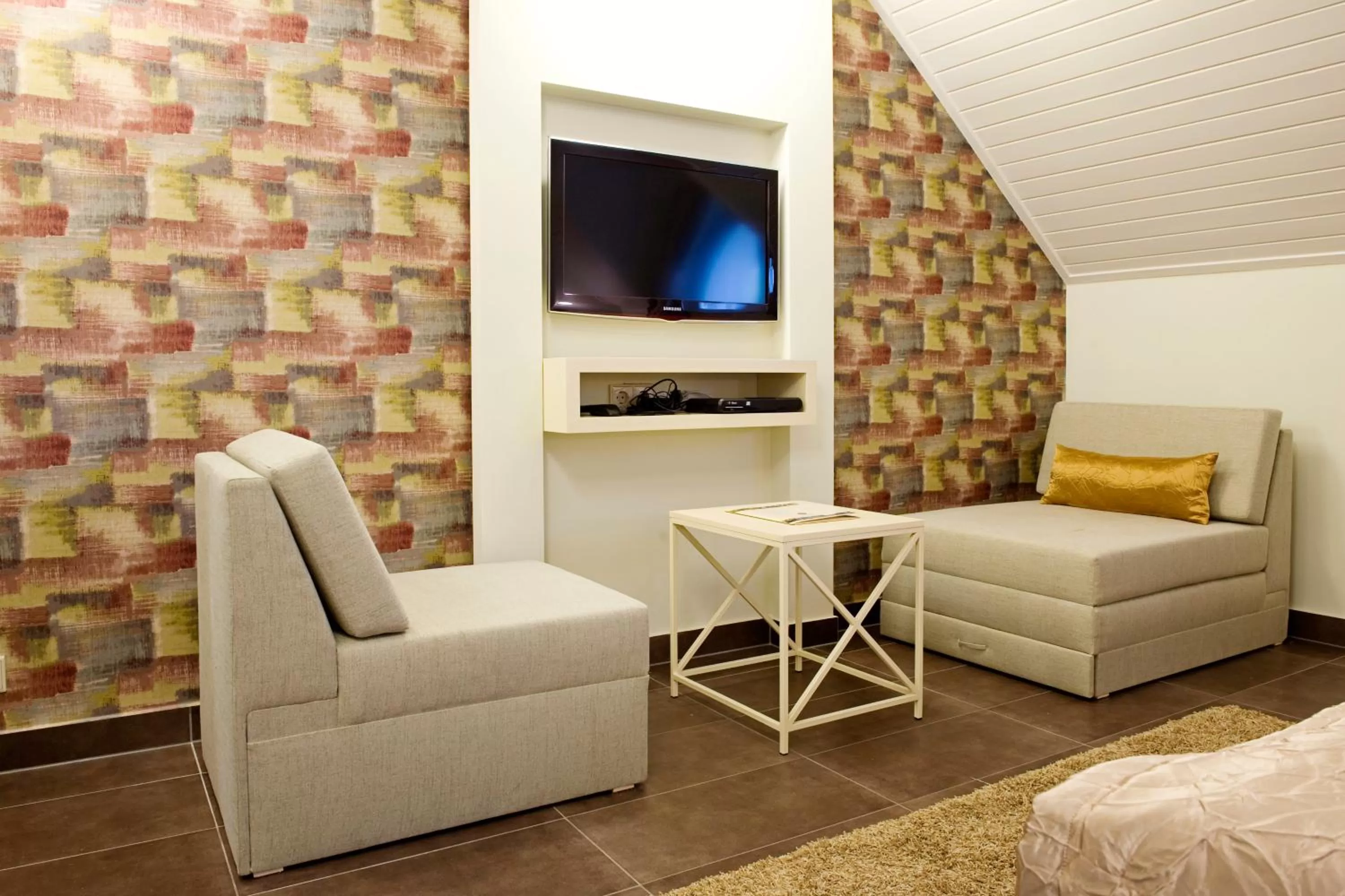 Decorative detail in Varga Tanya Hotel