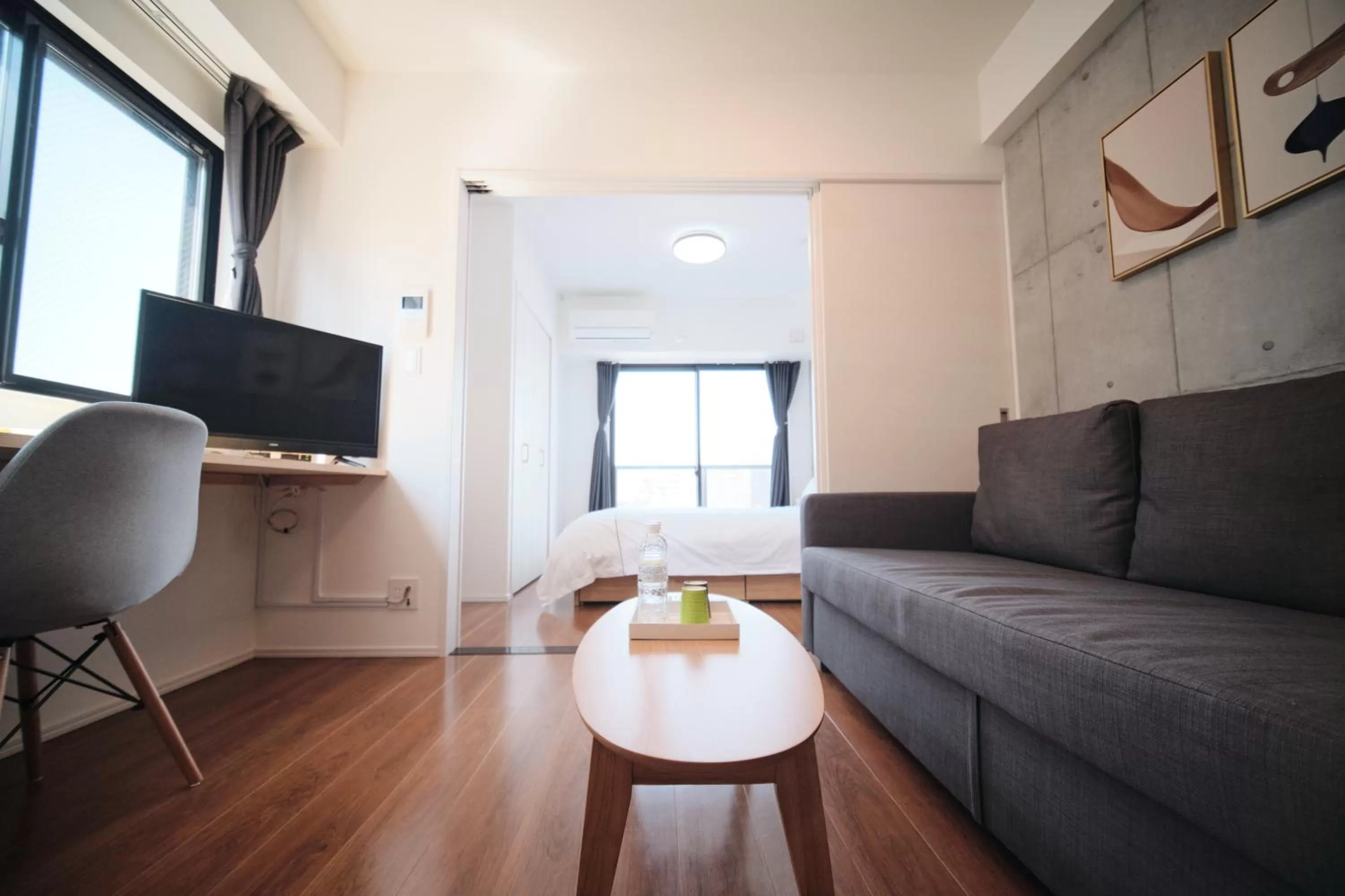 Living room in Yoshitsuki kaku - Yoshitsuki Apart Hotel