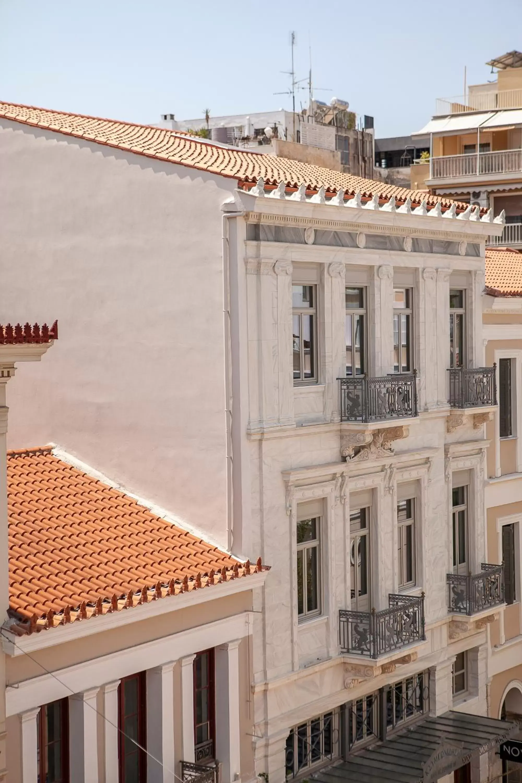 Bird's eye view, Property Building in Athens 1890 Hotel & Spa