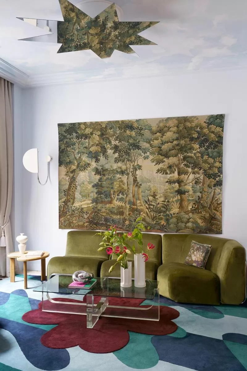 Living room in Hôtel Beauregard