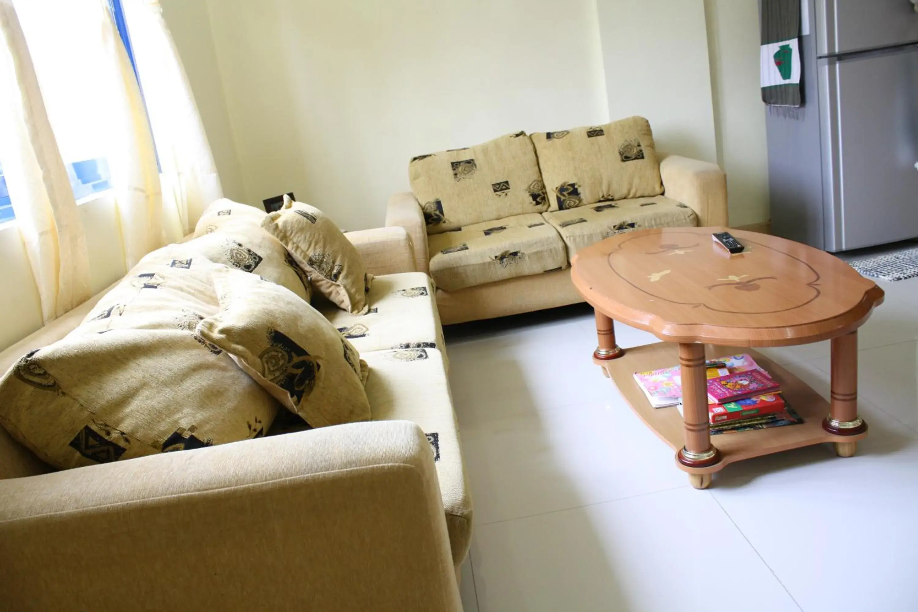 Seating Area in Dumaguete Springs Apartment