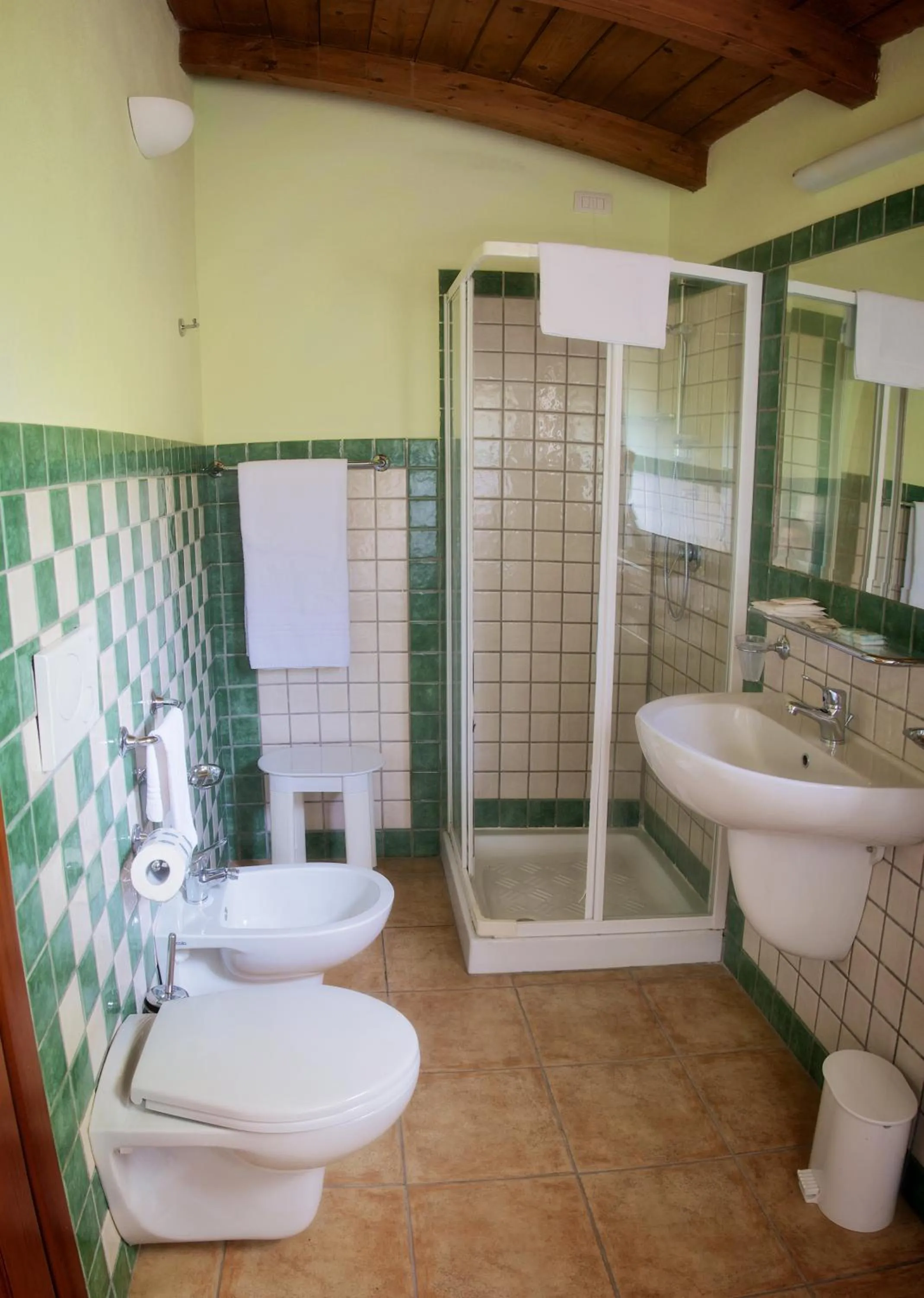 Bathroom in Club Esse Cala Gonone