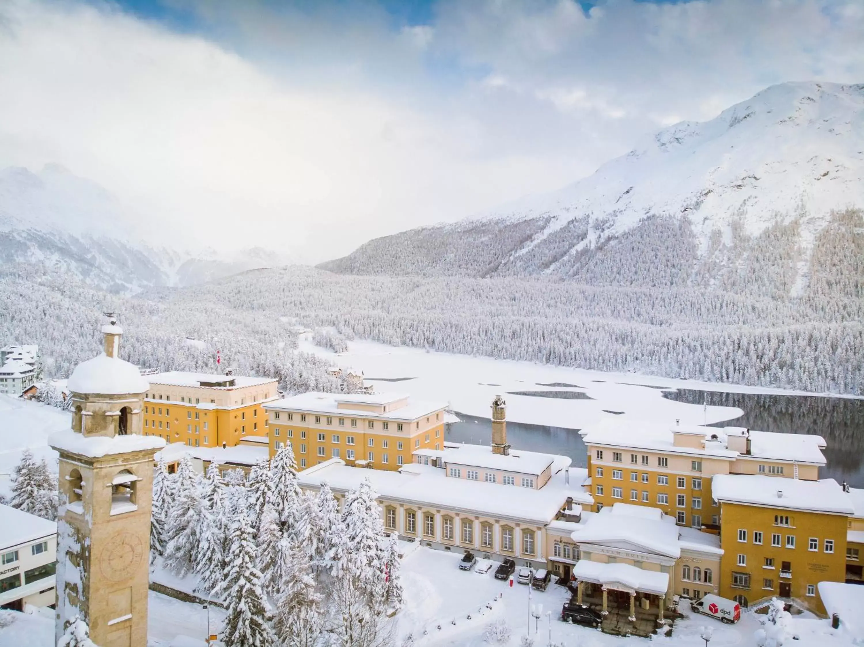 Winter in Kulm Hotel St. Moritz