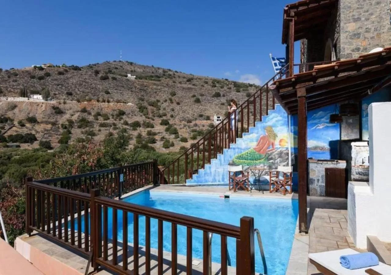 Swimming Pool in The Traditional Homes of Crete