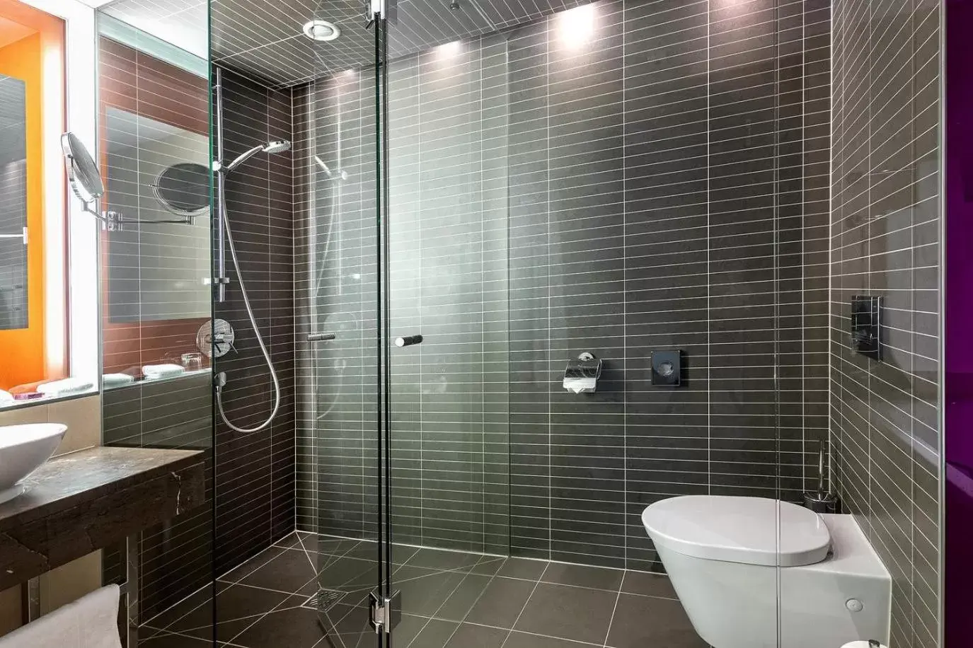 Shower, Bathroom in Vienna House by Wyndham Andel's Cracow