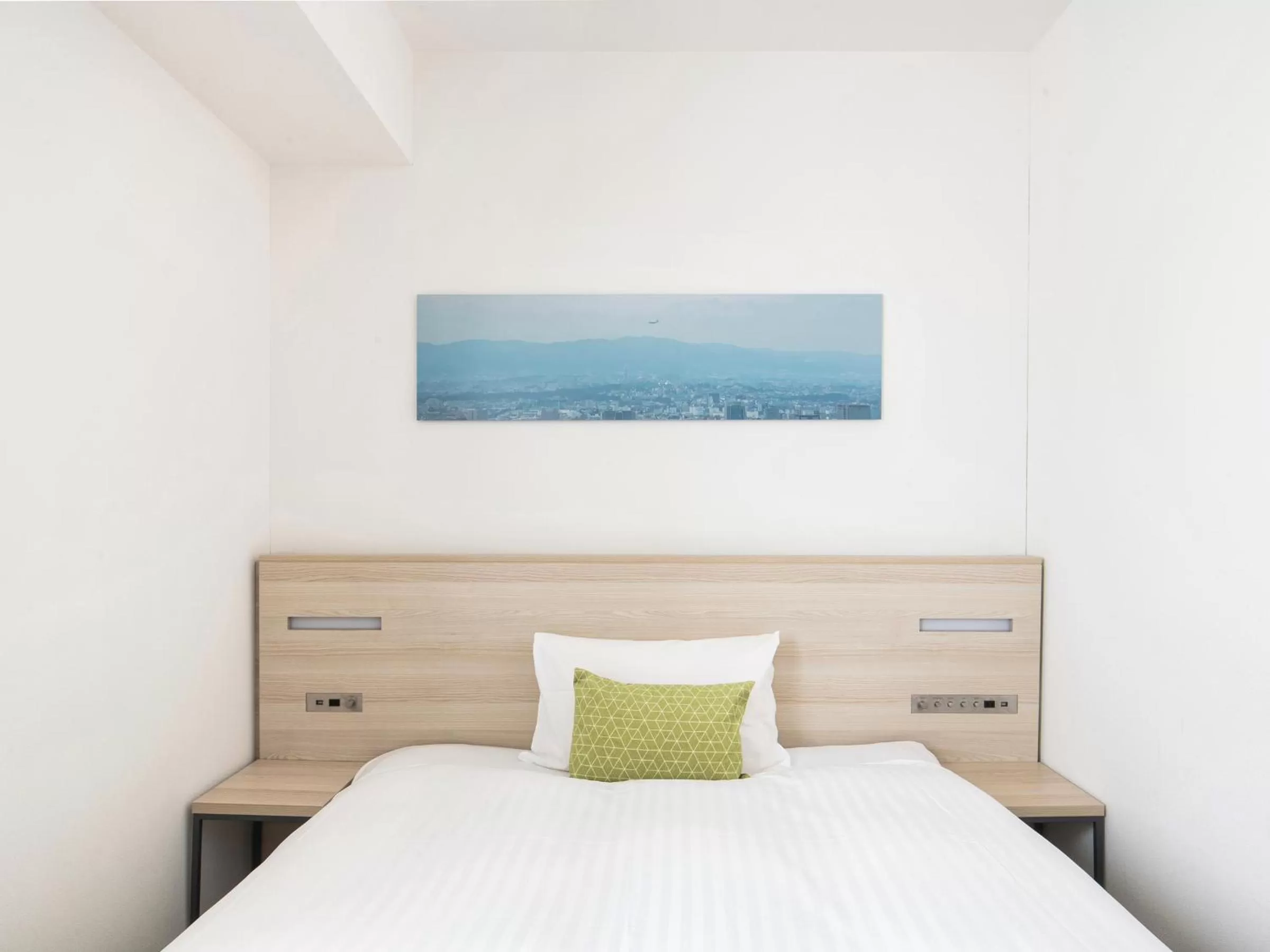 Bed in Vessel Inn Shinsaibashi