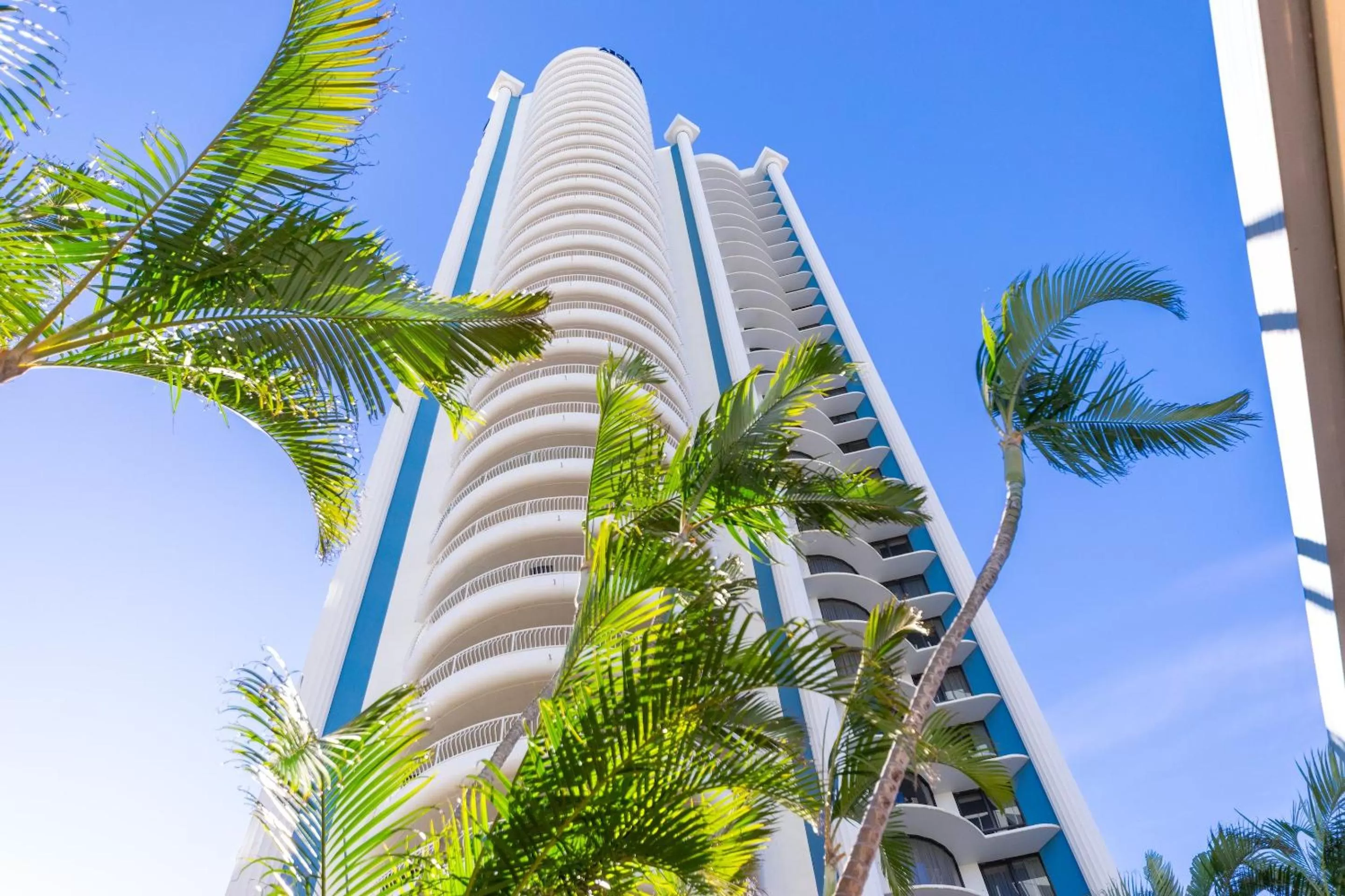 Property building in Aegean Apartments Surfers Paradise