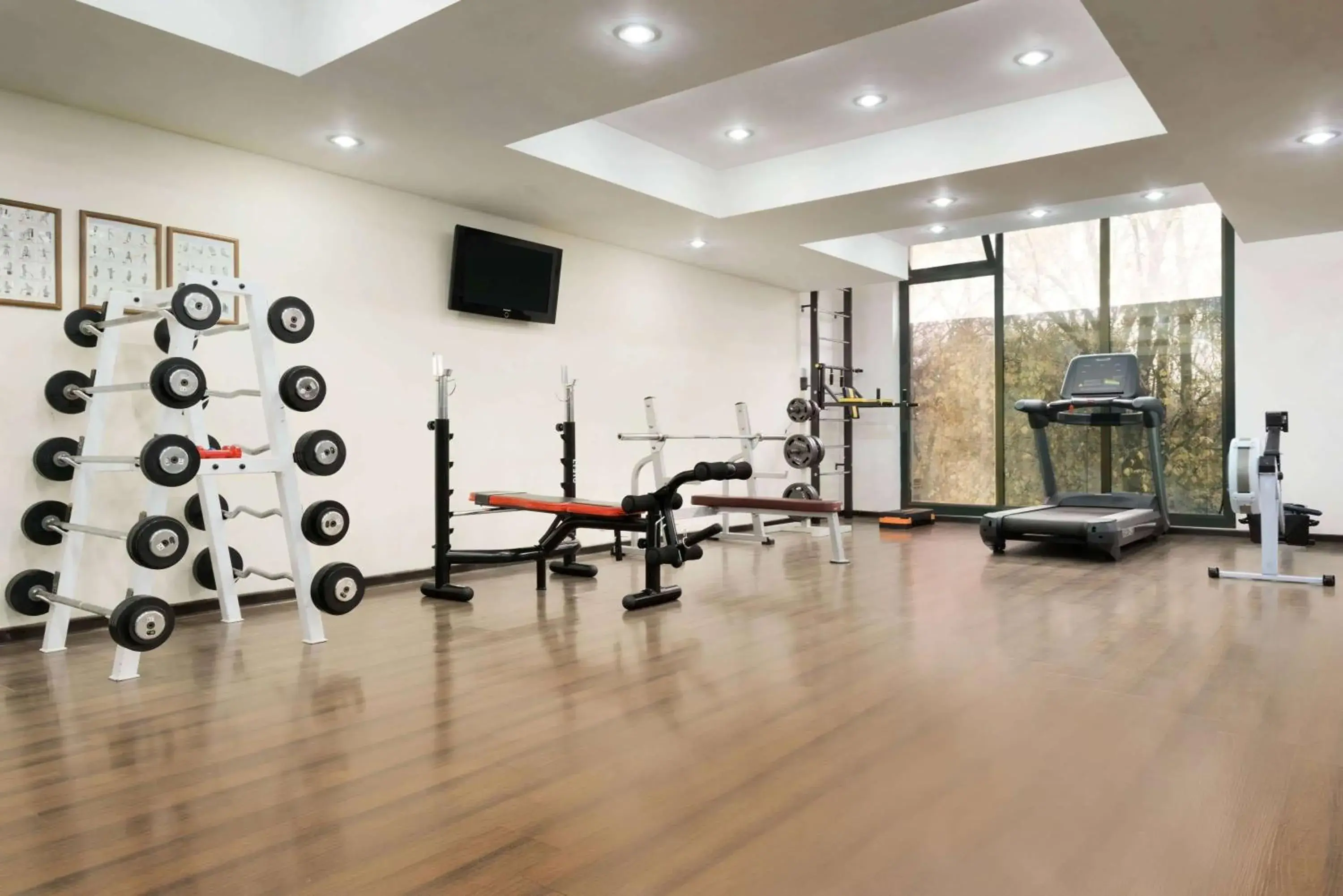 Fitness centre/facilities in Ramada by Wyndham Tashkent Fitness centre/facilities in Ramada by Wyndham Tashkent