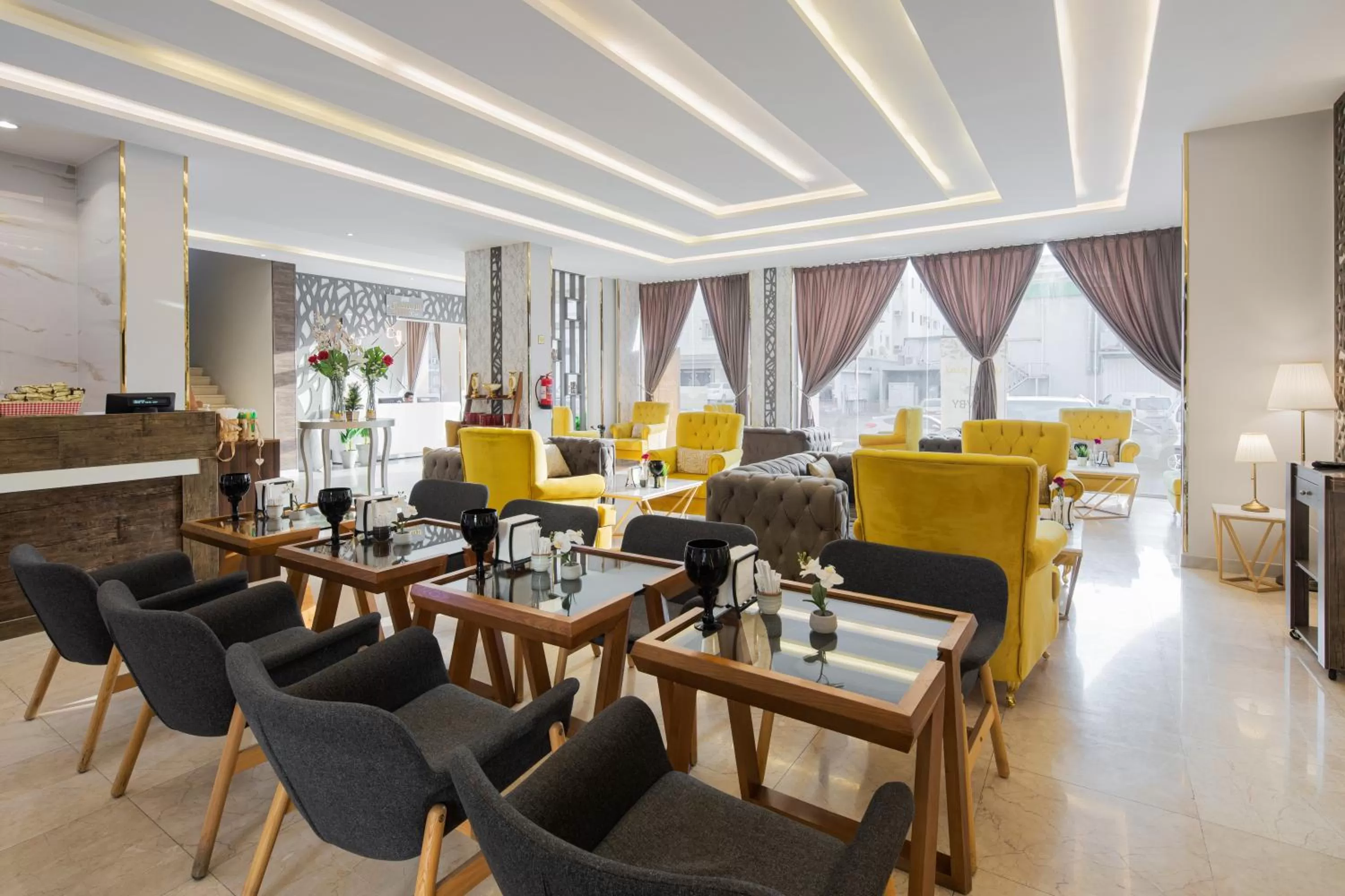 Lobby or reception in Mirada Purple Al Waha - Serviced Apartments