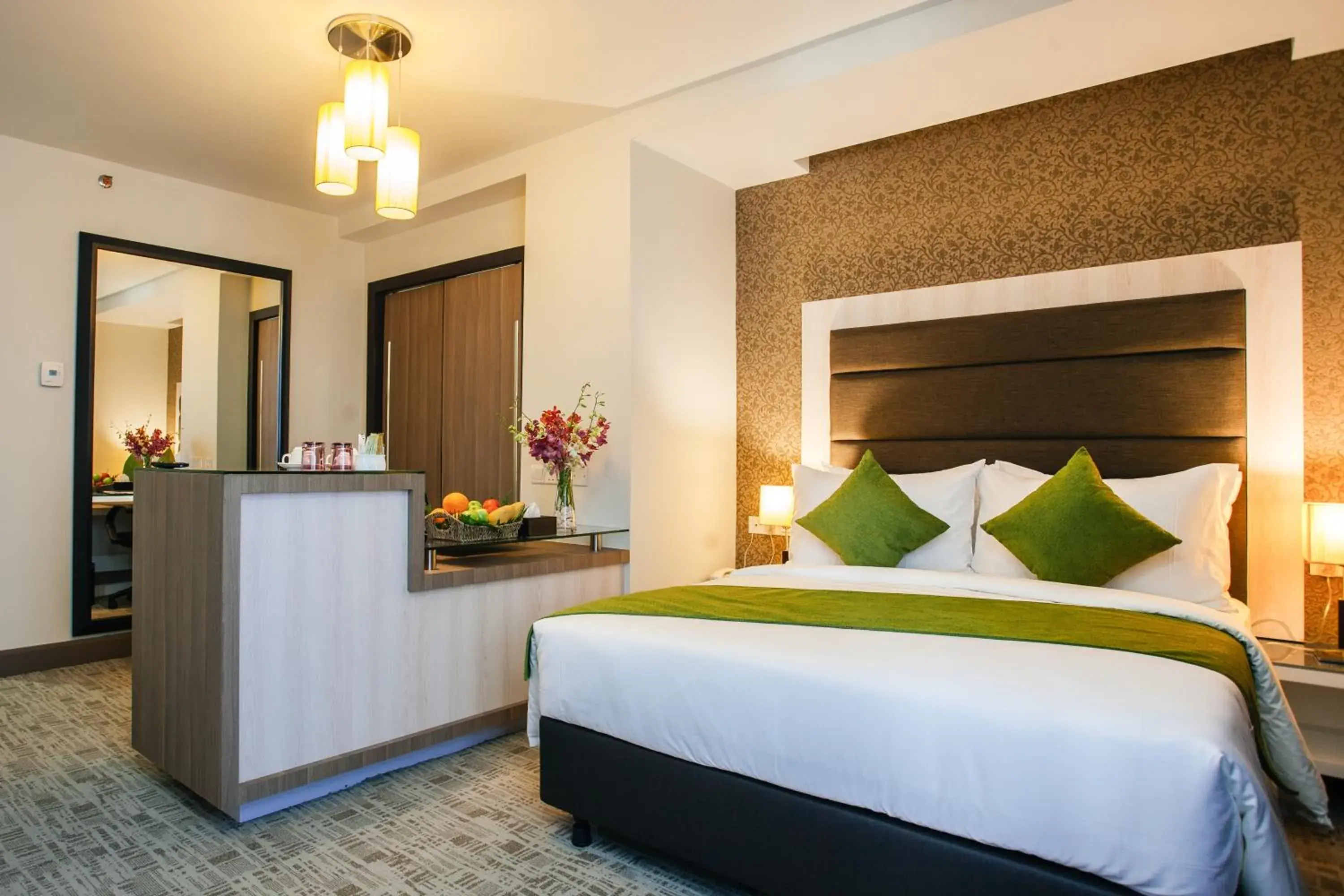 Bedroom, Bed in Verdant Hill Hotel Kuala Lumpur