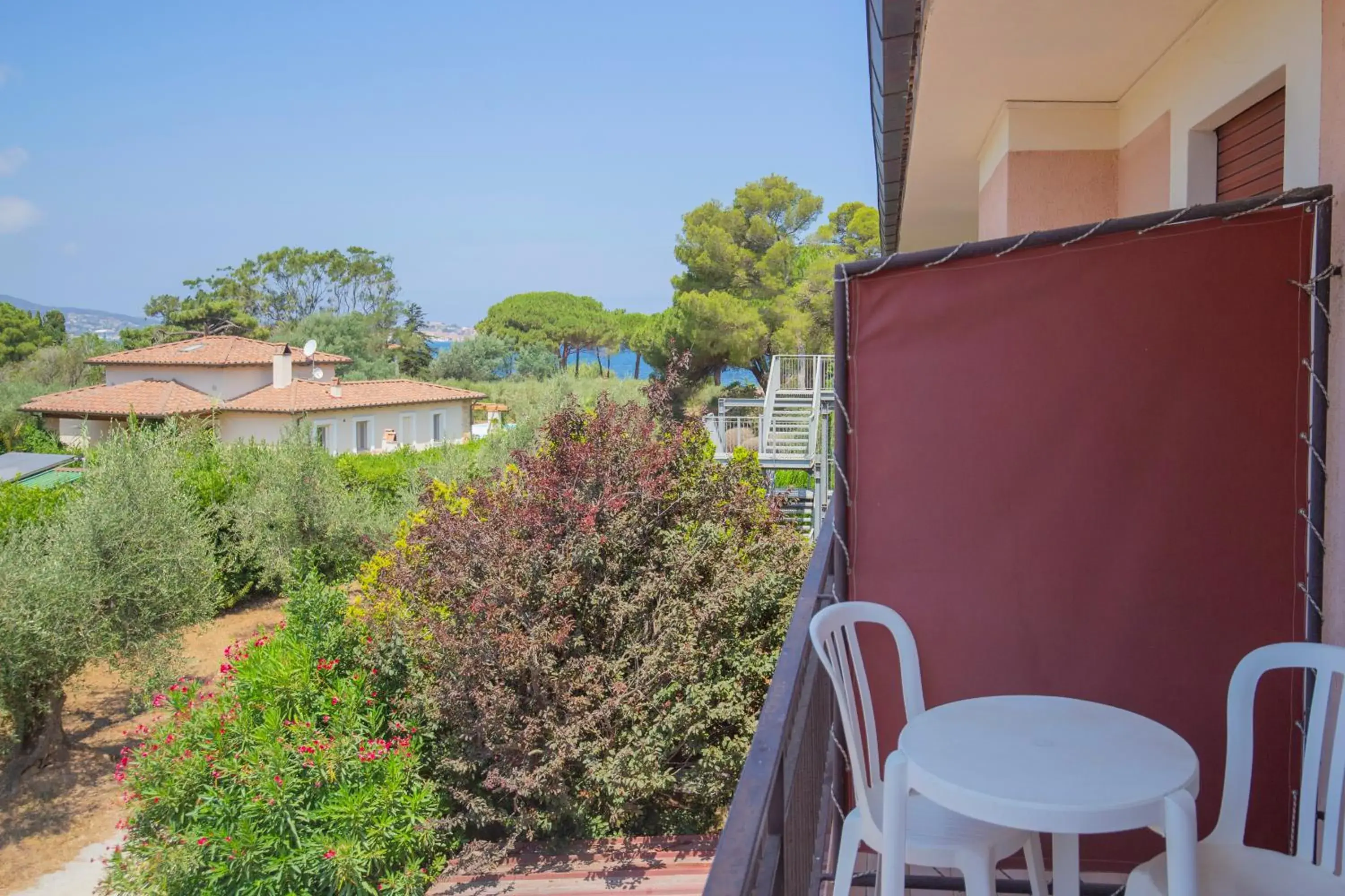 Balcony/Terrace in Hotel Fabricia