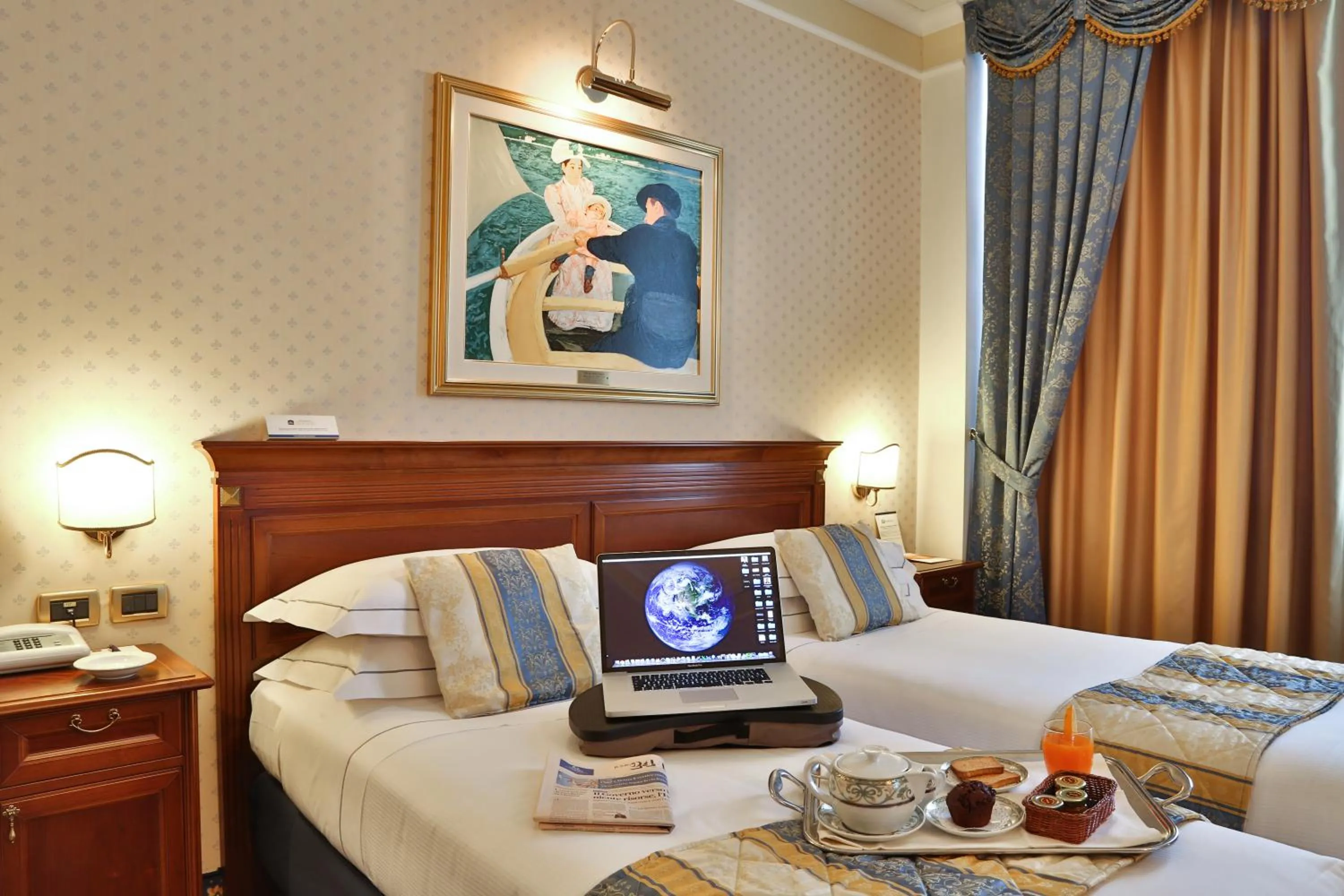 Bed in Best Western Classic Hotel