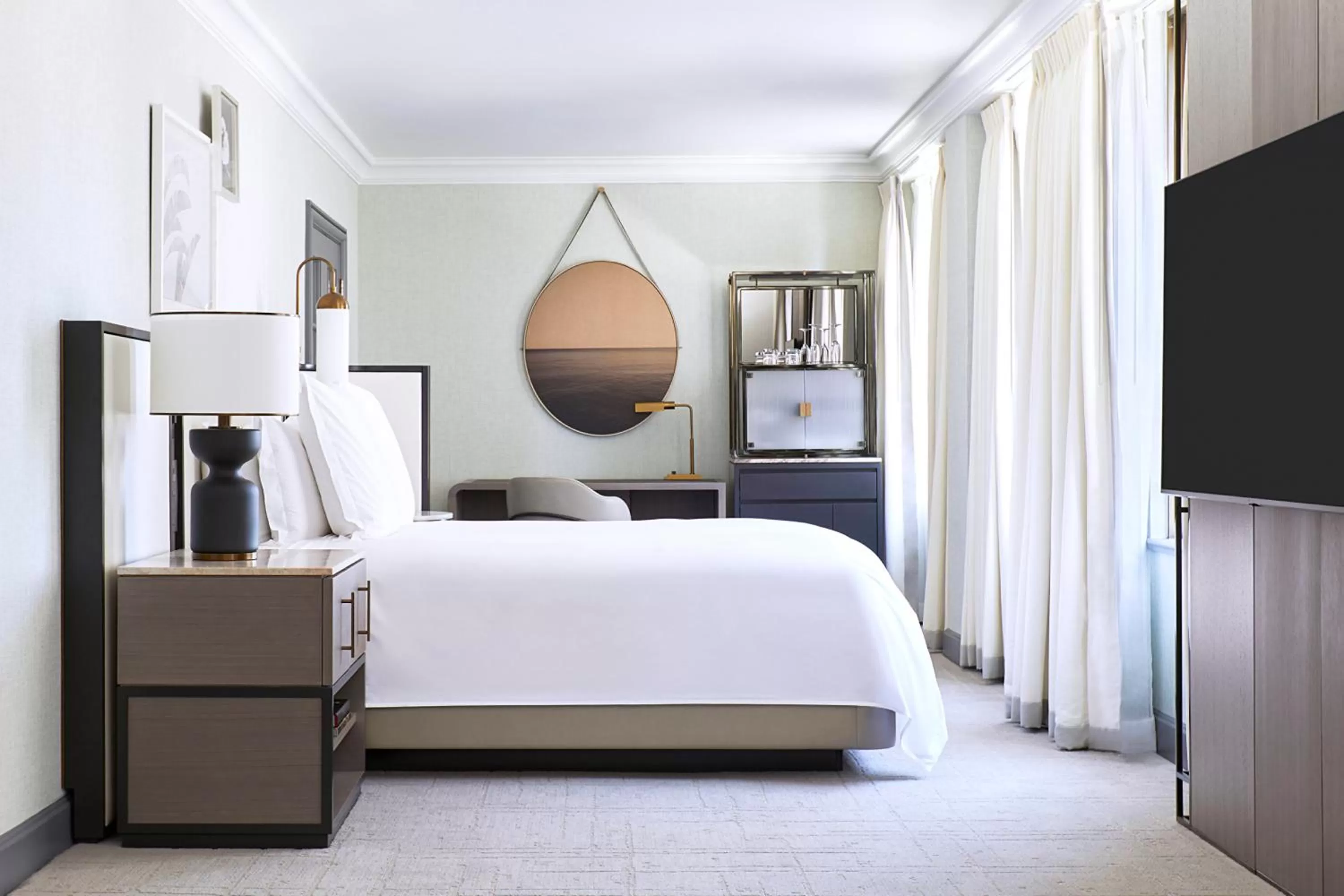 Bedroom, Bed in Beverly Wilshire, A Four Seasons Hotel