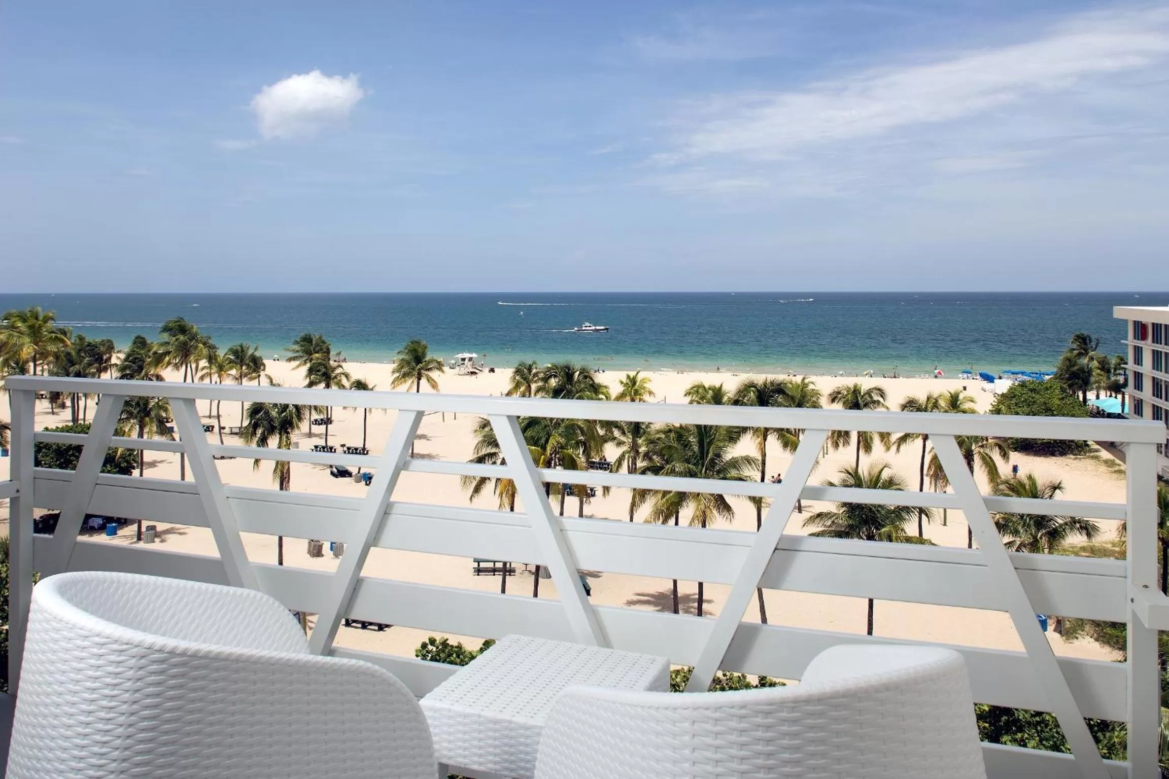 Balcony/Terrace in B Ocean Resort Fort Lauderdale Beach