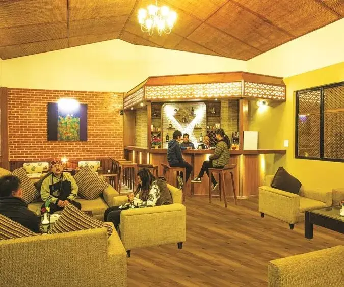 Lounge or bar in Hotel Himalayan Villa