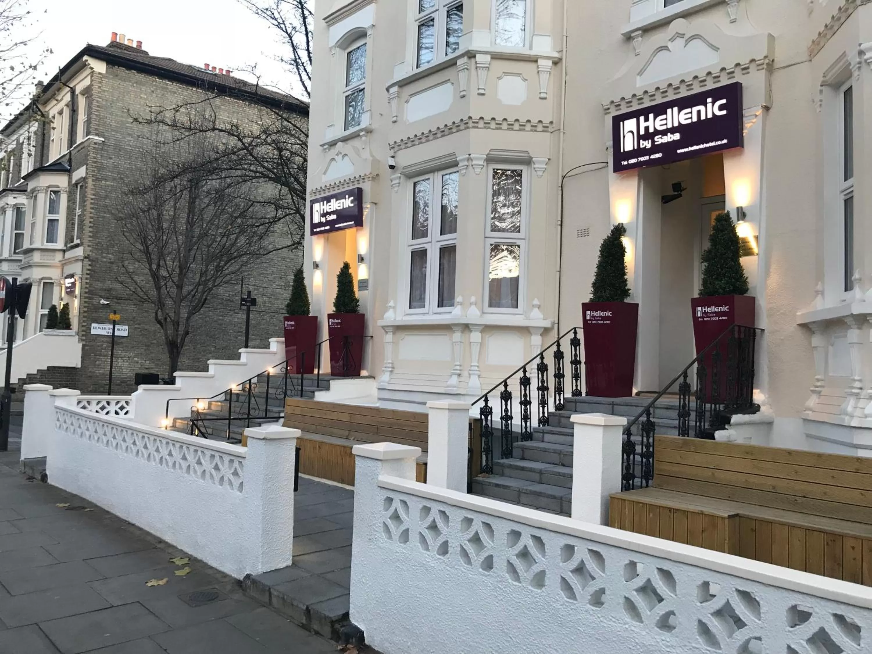 Property Building in Hellenic Hotel by Saba