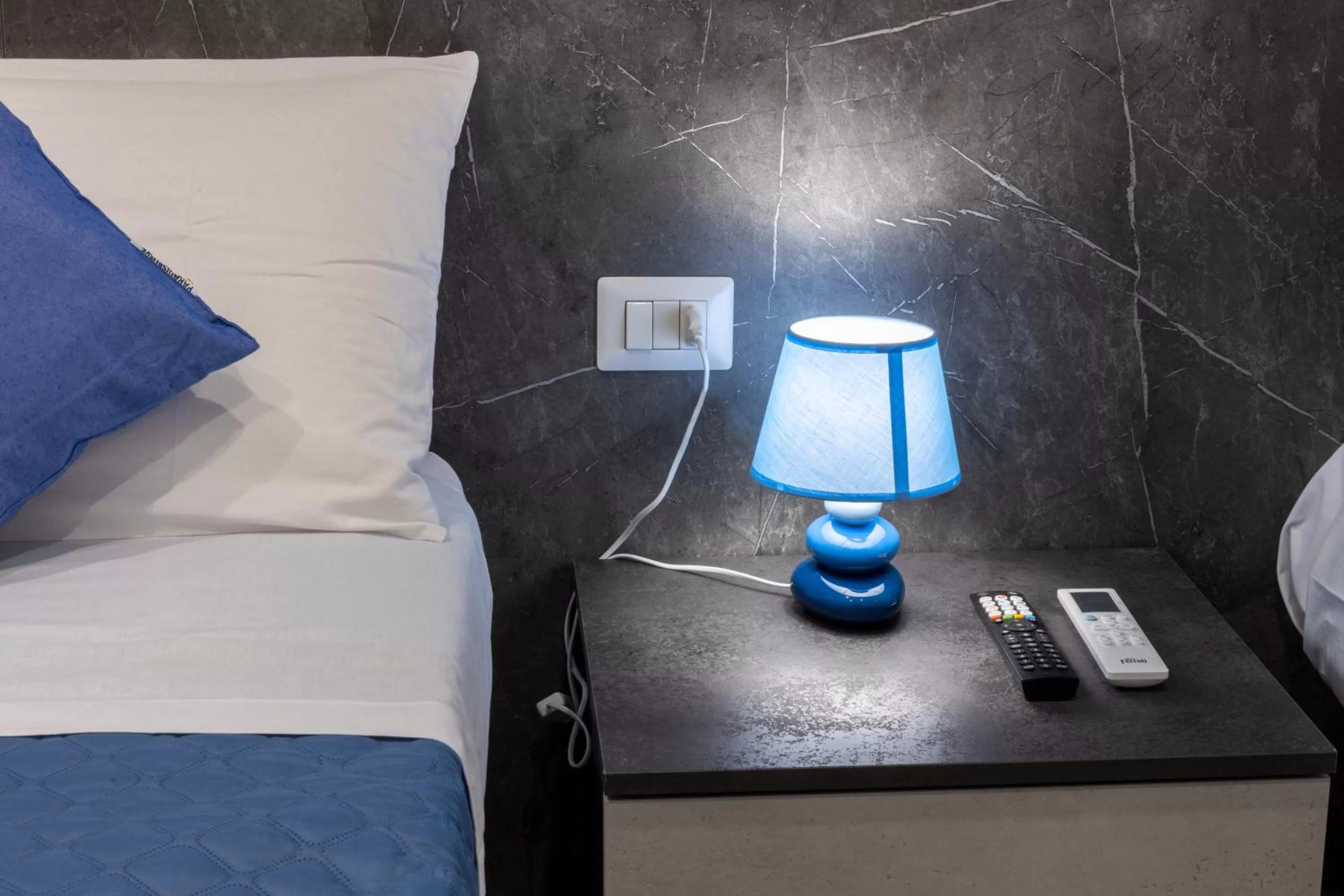 Bed in Partenope Guest House