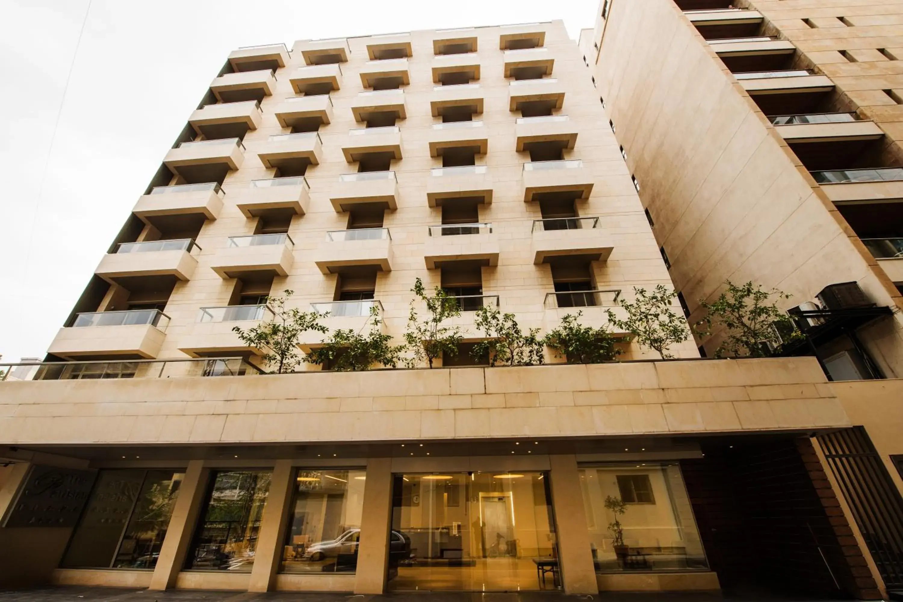 Facade/entrance, Property Building in The Parisian Hotel